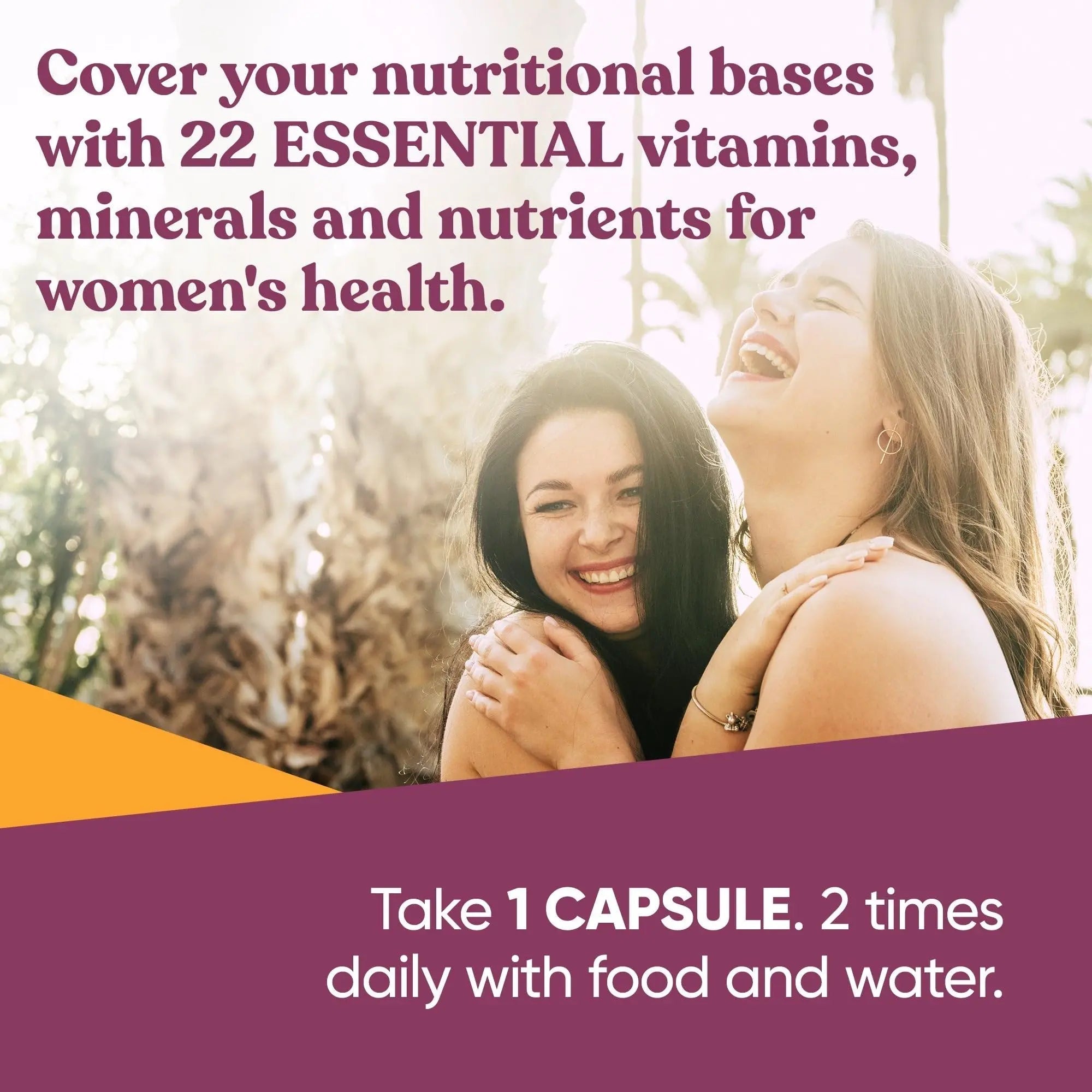 Next Gen Multivitamin for Women – 22 Optimized Vitamins for Immunity, Beauty, Brain, Energy, Bones and Heart – Vitamin C, D, E, K, Iron, B6 and DHA Eu NaturalAu supplements