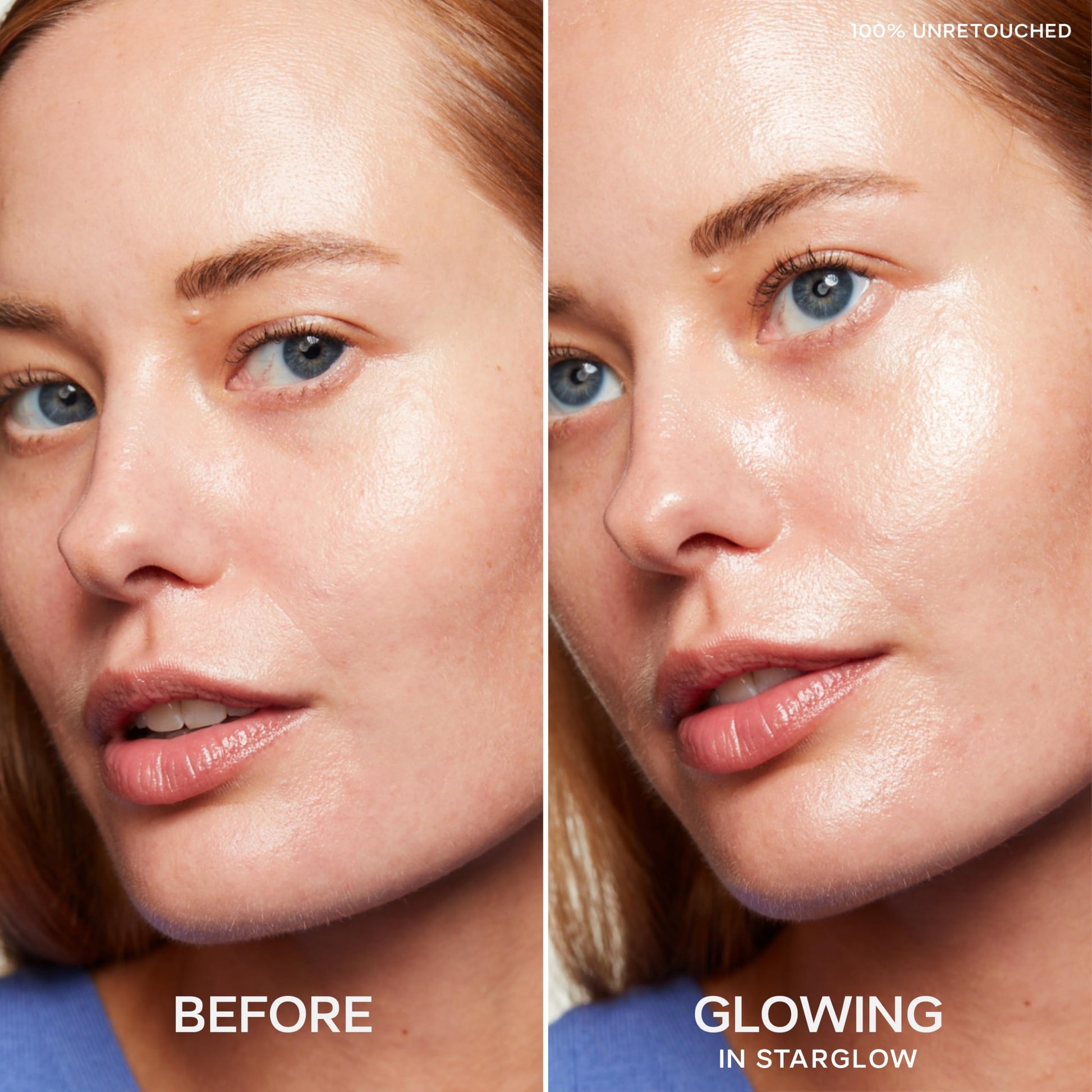 Saie Glowy Super Gel - Hydrating Makeup Primer and Illuminating Glow Serum Enriched with Vitamin C and Squalane Oil - All-Over Liquid Highlighter Makeup for Instant Glass Skin - Starglow (1 oz) SaieAu supplements