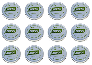 Zepol Original - Long-Lasting Topical Analgesic Ointment for Muscles, Joints, Backache, Sprains, and Strains - Pack of 12 Cans, 0.35 oz Each ZepolAu supplements