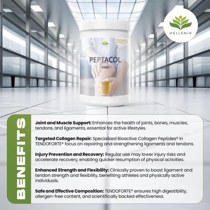 PEPTACOL TENDOFORTE® Bioactive Collagen Peptides® - 450g HelleniaUS supplements