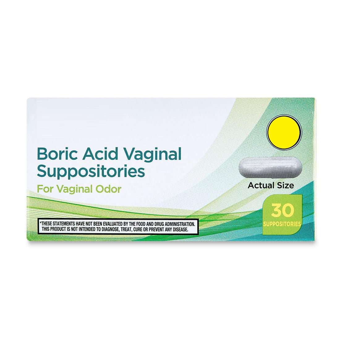 SEDLAV Boric Acid Vaginal Suppositories for Vaginal Odor, 30 Count, Compare to pH-D Feminine Health Boric Acid Suppositories, Sticker SEDLAVUS supplements