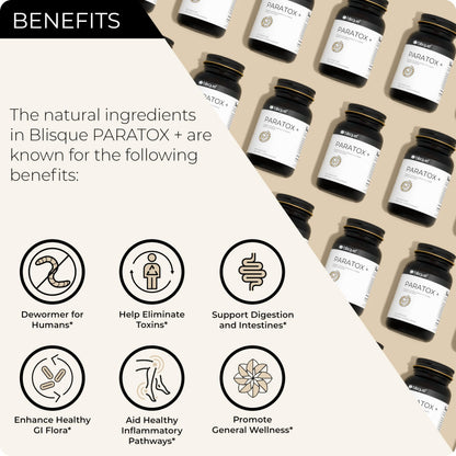 Blisque – Natural para Cleanse Support Supplement to Eliminate Harmful Organisms BlisqueUS supplements