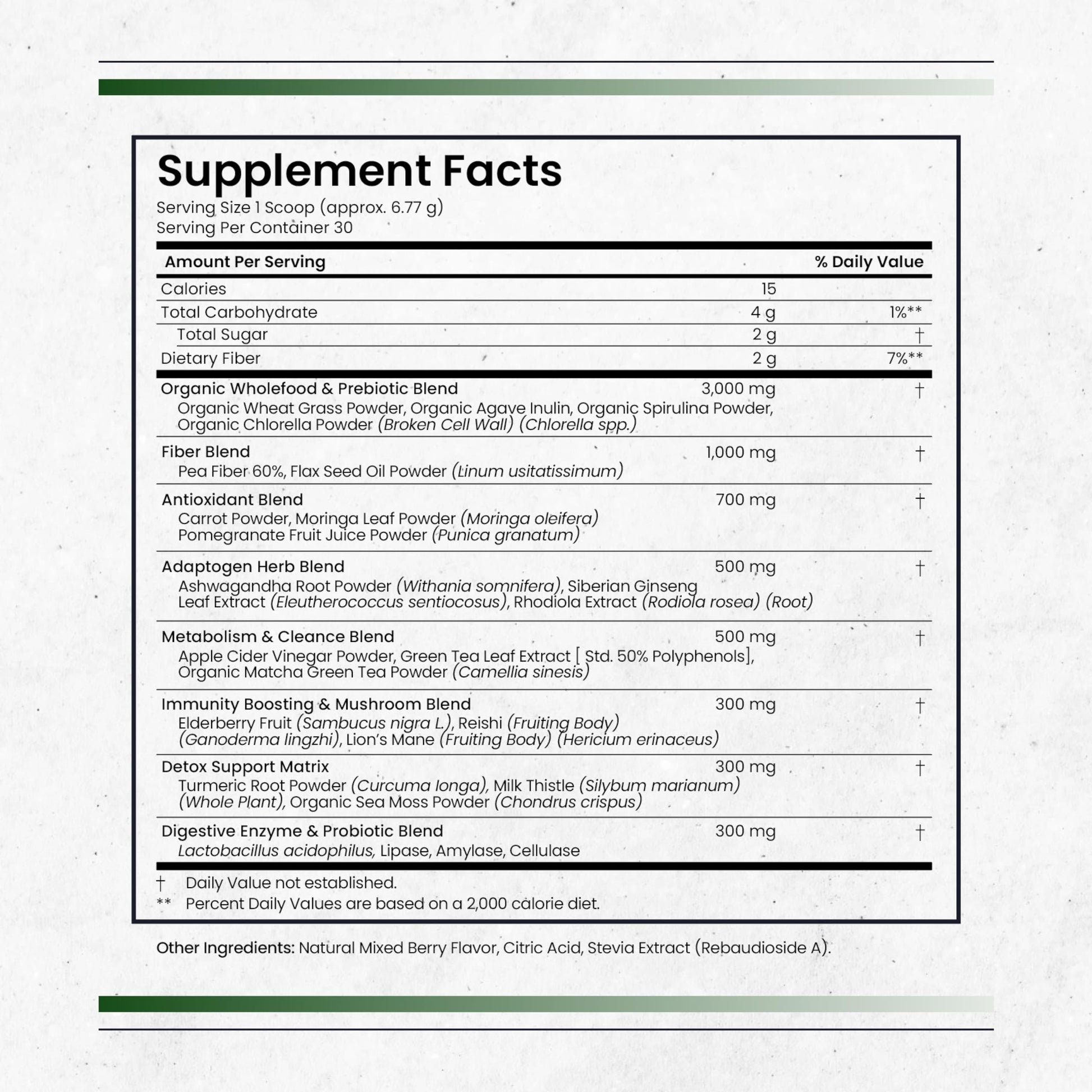 Nature's Pure Blend Super Greens Powder – Organic Greens Superfood Powder Supplements for Green Juice & Smoothie – Probiotic - Drink Mix for Energy Wellness and Digestion (Matcha Flavor, 30 Servings) Nature's Pure BlendAu supplements