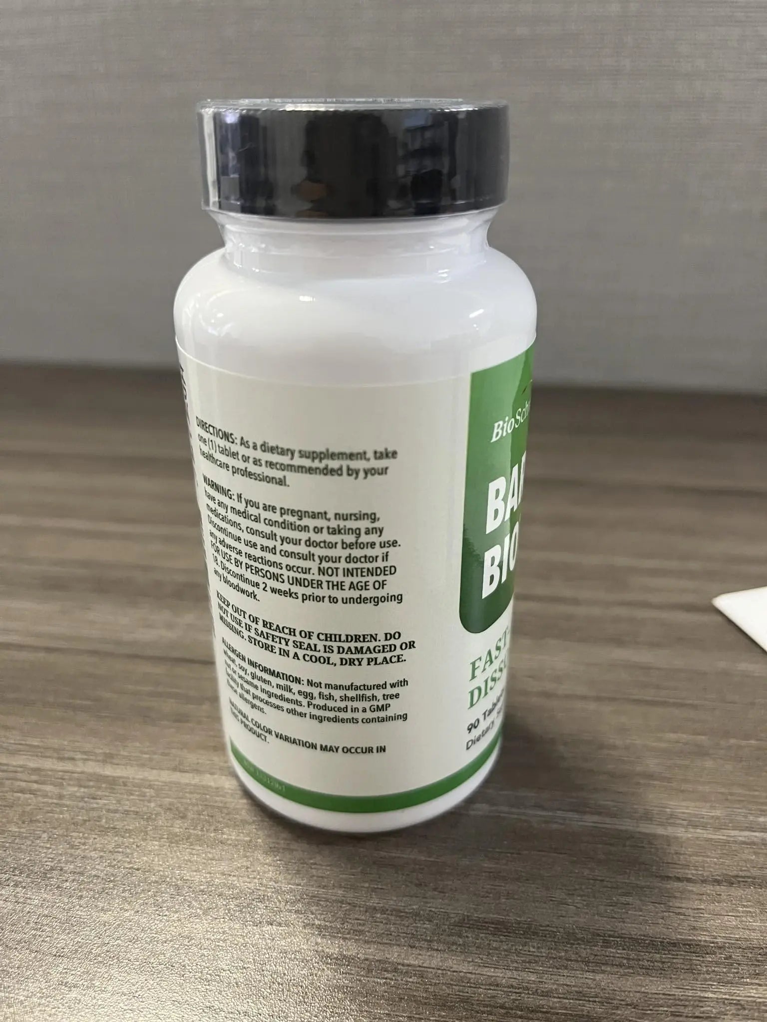 BioSchwartz Bariatric Biotin Chewable Tablets - 5500mcg Biotin per Serving - Green Apple Flavor, 3 Month Supply - Sugar-Free Hair Skin Nails Vitamins BioSchwartzAu supplements
