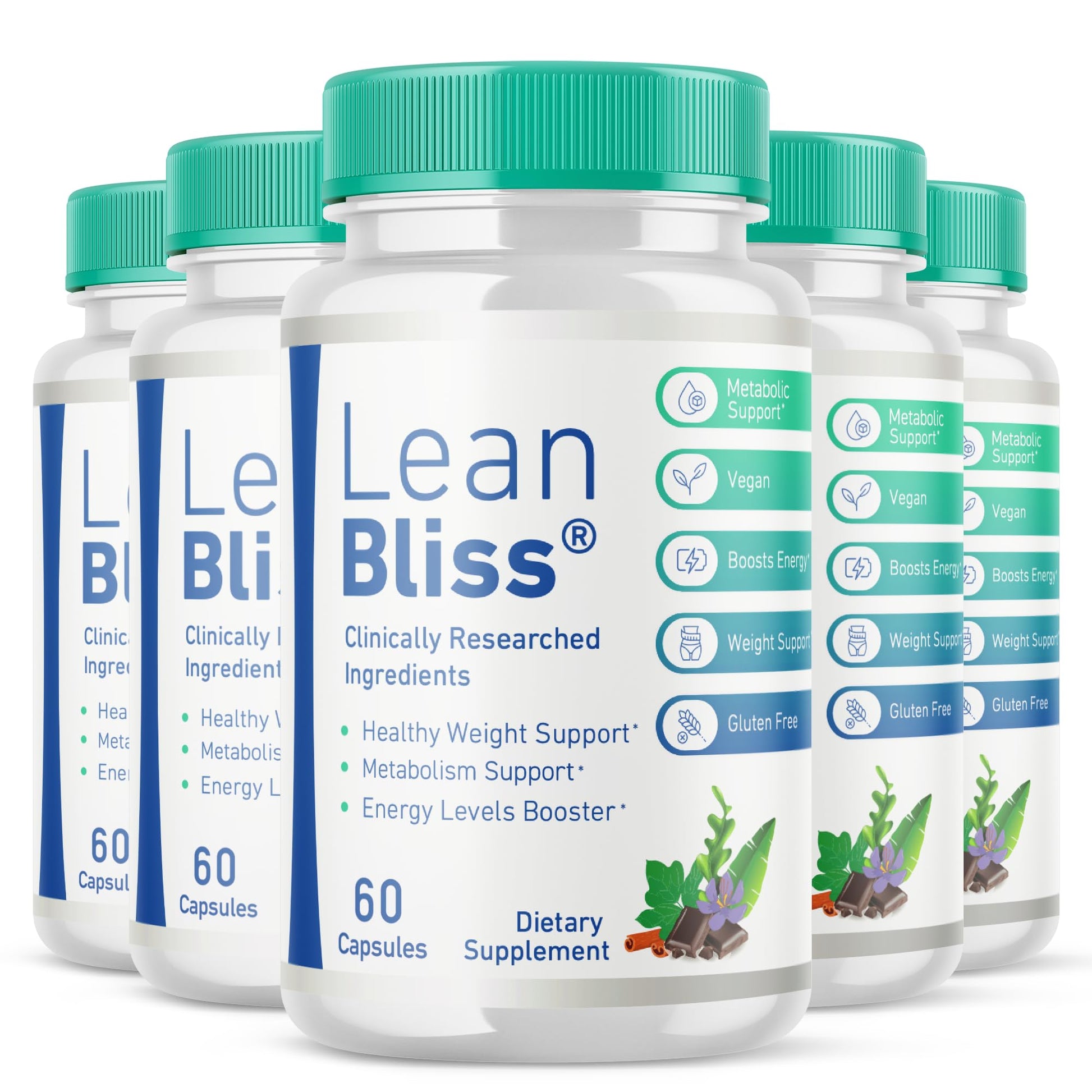 (5 Pack) Lean Bliss, Bliss Lean, Lean Bliss Reviews, Lean Bliss Advanced Support Formula S.O LabsAu supplements