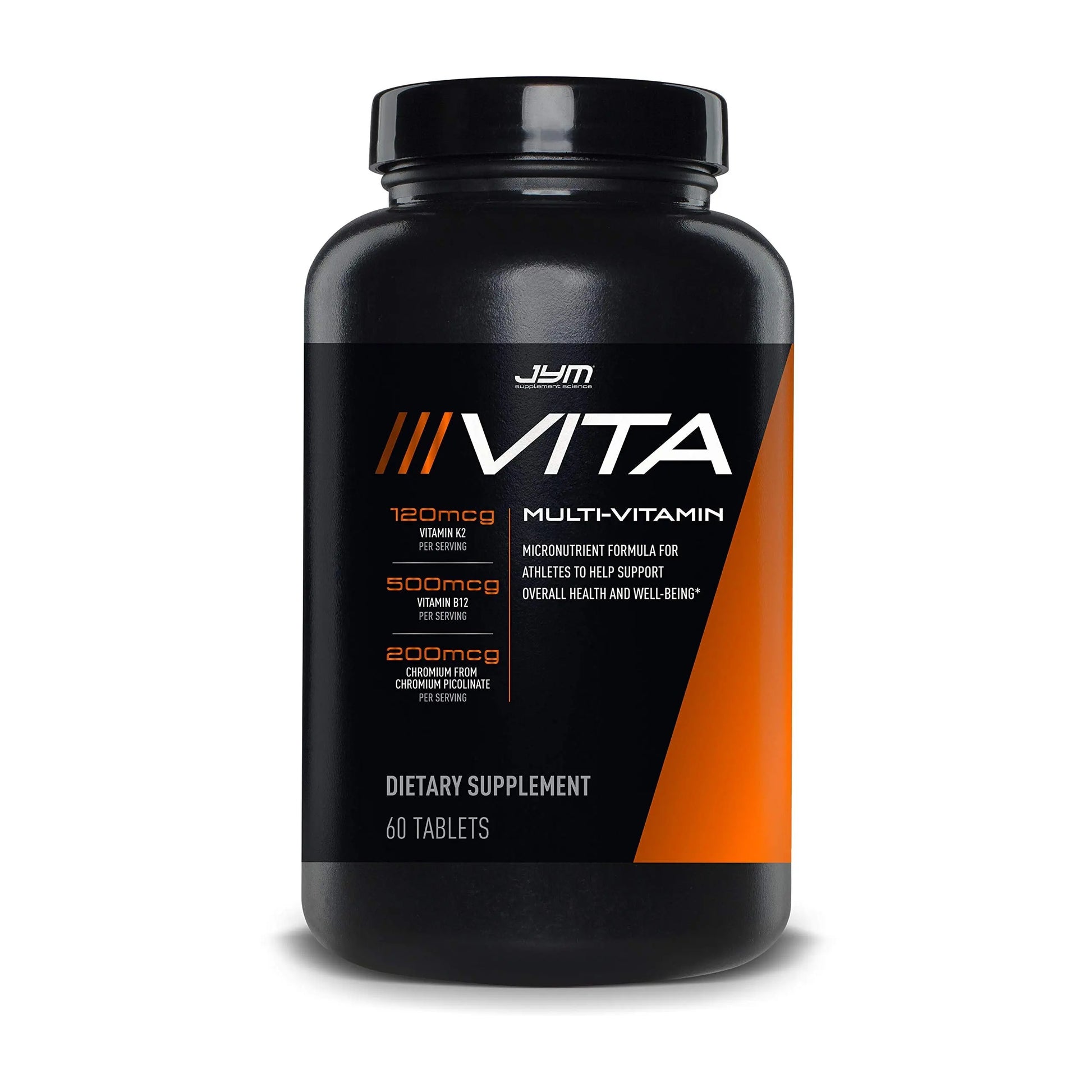 JYM Supplement Science PRO JYM 45 Servings - Tahitian Vanilla Bean & tamin & Mineral Support, Vitamin A, C, B6, B12, E, K, Boron, Biotin, Potassium 60 Tablets JYM Supplement Sciencenz supplements