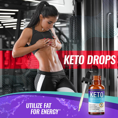 Keto Diet Drops Weight Loss Ketogenic Supplement - Premium Fat Burner Formula TopluxUS supplements