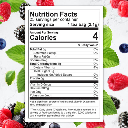 Total Tea Slimming Detox Tea for a Healthy Weight Support - Caffeine Free - Herbal Total TeaUS supplements