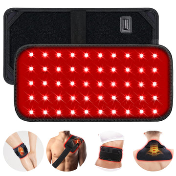 Red Light Therapy Belt, Infrared Light Therapy for Body, Wearable Wrap with Timer GMOWNWAu supplements