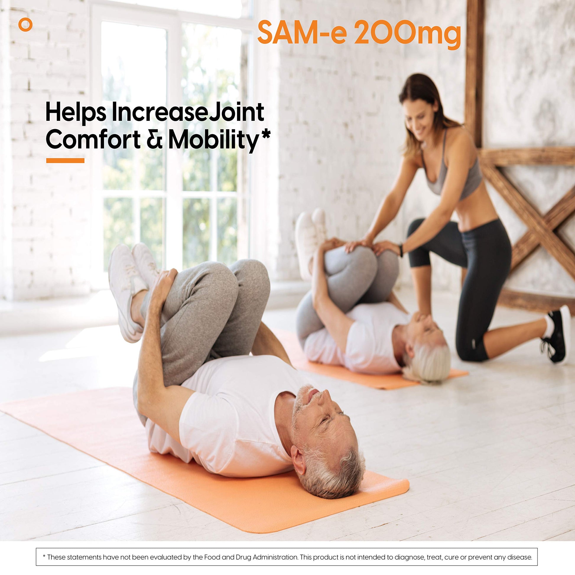 Doctor's Best SAM-e Mood & Joint Support & Liver Health (Pharmaceutical Grade/Non-GMO/Gluten Free/Vegetarian), Tablet, 60 Count (Pack of 1) Doctor's BESTAu supplements