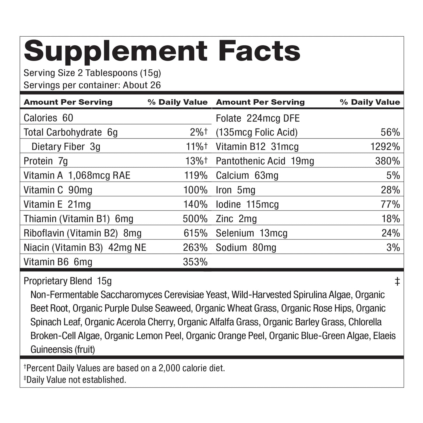 Dr. Schulze’s SuperFood Plus | Vitamin and Mineral Herbal Concentrate | Daily Nutrition Dr. Schulze'sUS supplements