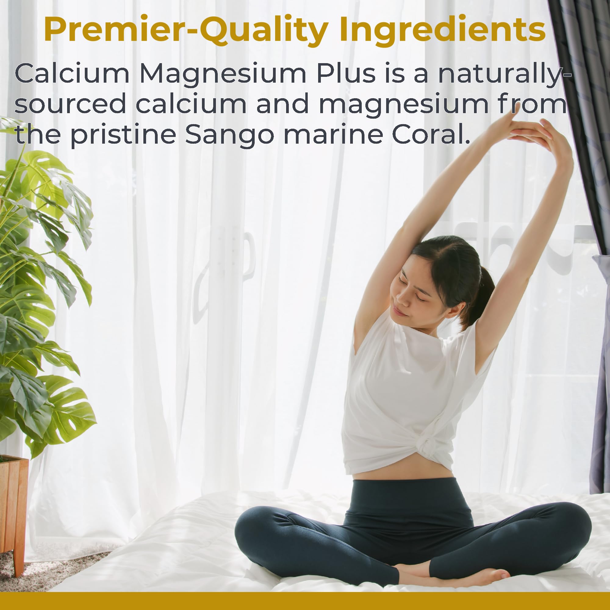 Premier Research Labs Calcium Magnesium Plus - Calcium Magnesium Supplement, Calcium Supplement for Bone Health, with Mushroom Complex - Reishi & Lions Mane - 90 Vegetarian Capsules Premier Research LabsAu supplements