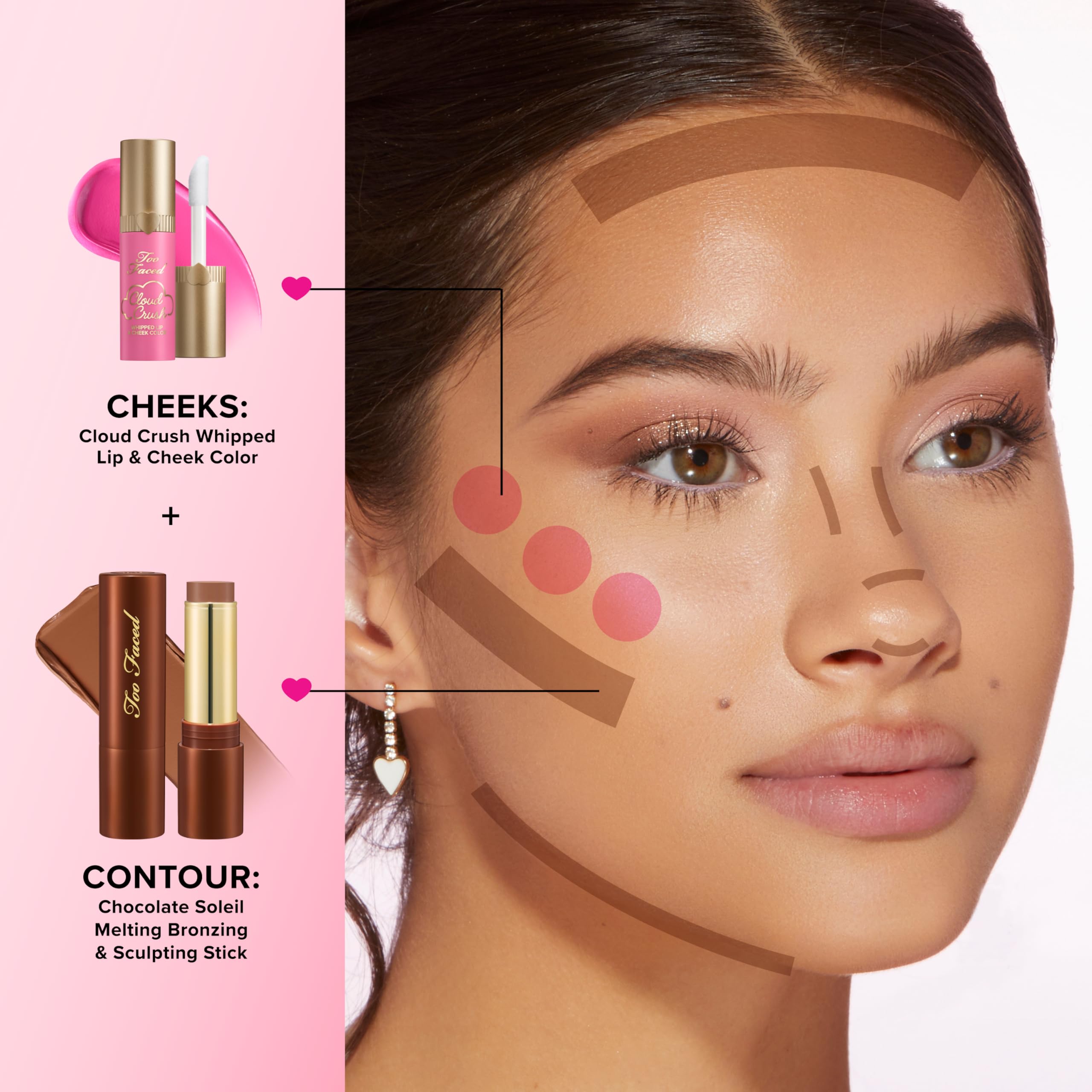 Too Faced Chocolate Soleil Melting Bronzing & Sculpting Stick | Multi-Use, Contour + Cream Bronzer Stick | Lightweight, Satin-Finish with Buildable Coverage, 0.28 Ounce, 0.28 Ounce, Chocolate Souffle Too FacedAu supplements