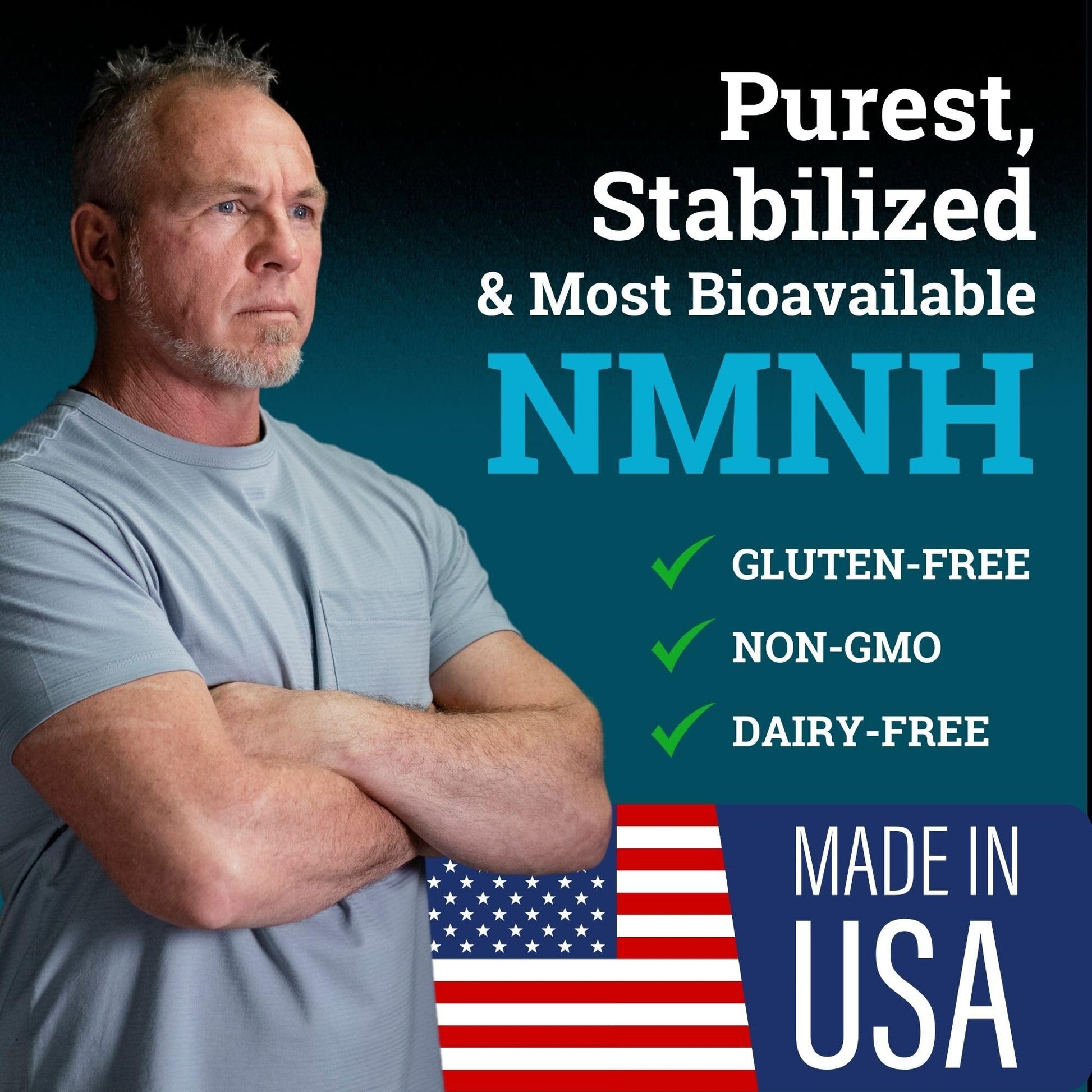 NMNH Supplement 250MG Pure Dihydro-Nicotinamide Mononucleotide (NMN Supplement Alternative with Bioperine® For 3X The Bioavailability) NAD Supplement to Boost NAD+ Levels For Anti-Aging & Energy Black ForestAu supplements