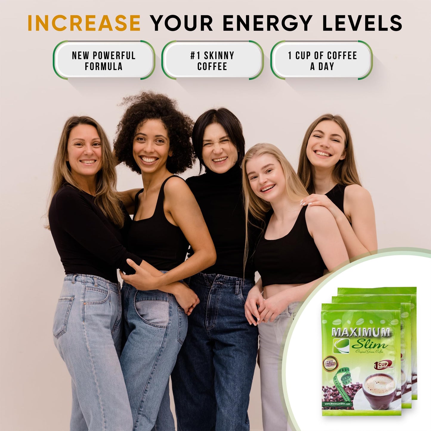 Premium Coffee BOOSTS your Metabolism DETOXES your Body & CONTROLS your Appetite Maximum SlimUS supplements