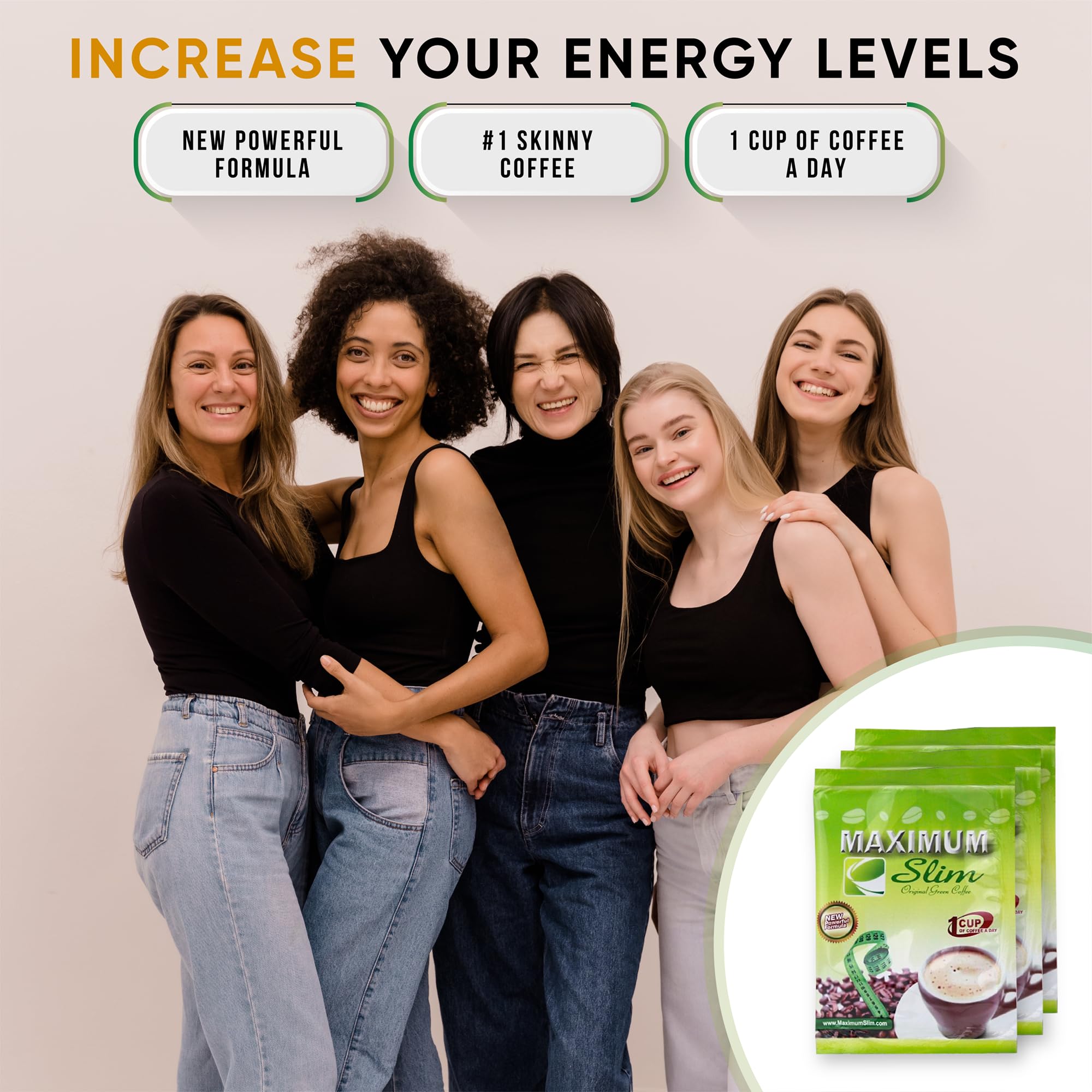 Premium Coffee BOOSTS your Metabolism DETOXES your Body & CONTROLS your Appetite Maximum SlimAu supplements