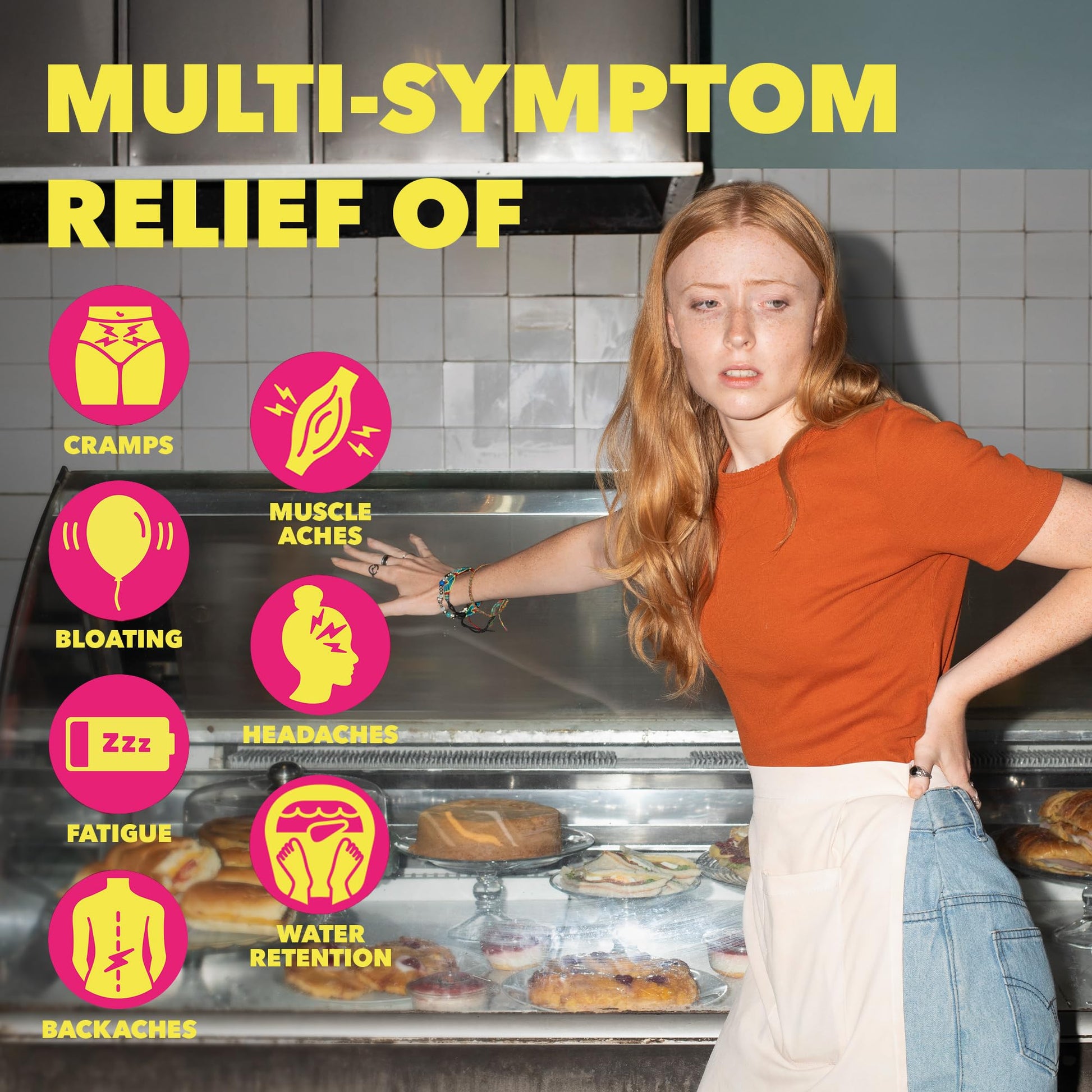 Midol Complete Menstrual Pain Relief Caplets, 40 Count - Provides Cramp, Headache, and Bloating Relief MidolAu supplements