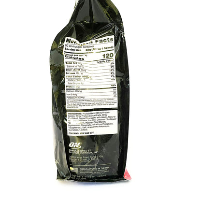 100% Whey Gold Standard, Extreme Milk Chocolate, 5 lb Optimum NutritionUS supplements