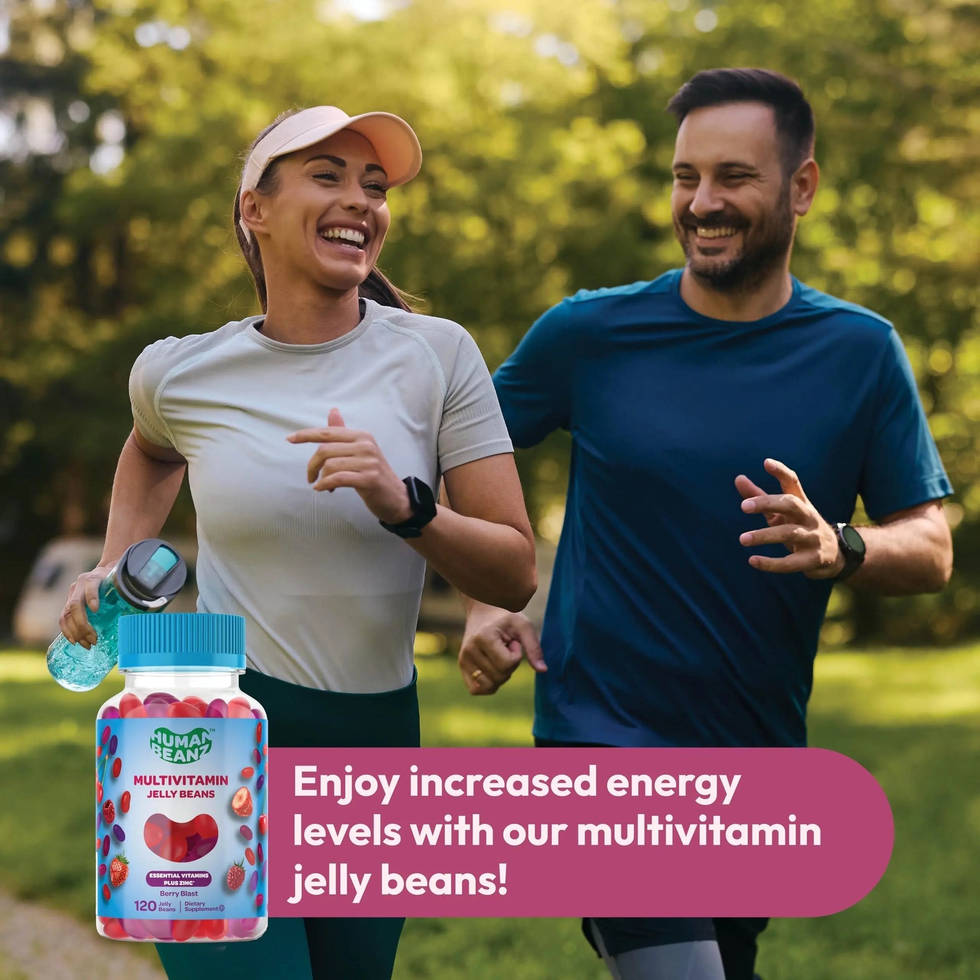 Human Beanz Multivitamin Jelly Bean Gummies with Zinc for Men and Women, Immune Support Dietary Supplements for Adults, Vegetarian Human BeanzAu supplements