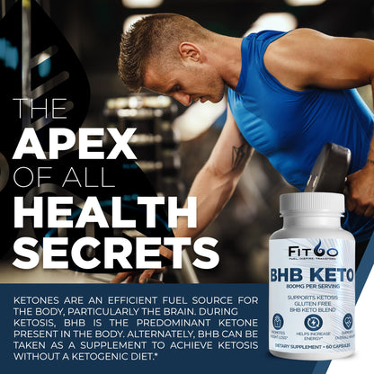 FIT60 Keto Diet Pills for Men & Women - Boost Energy and Mental Clarity for Enhanced Focus FIT60US supplements