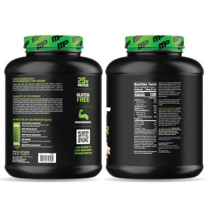 MusclePharm Combat Protein Powder, Banana Cream - 4 lb - Gluten Free - 52 Servings Muscle PharmUS supplements