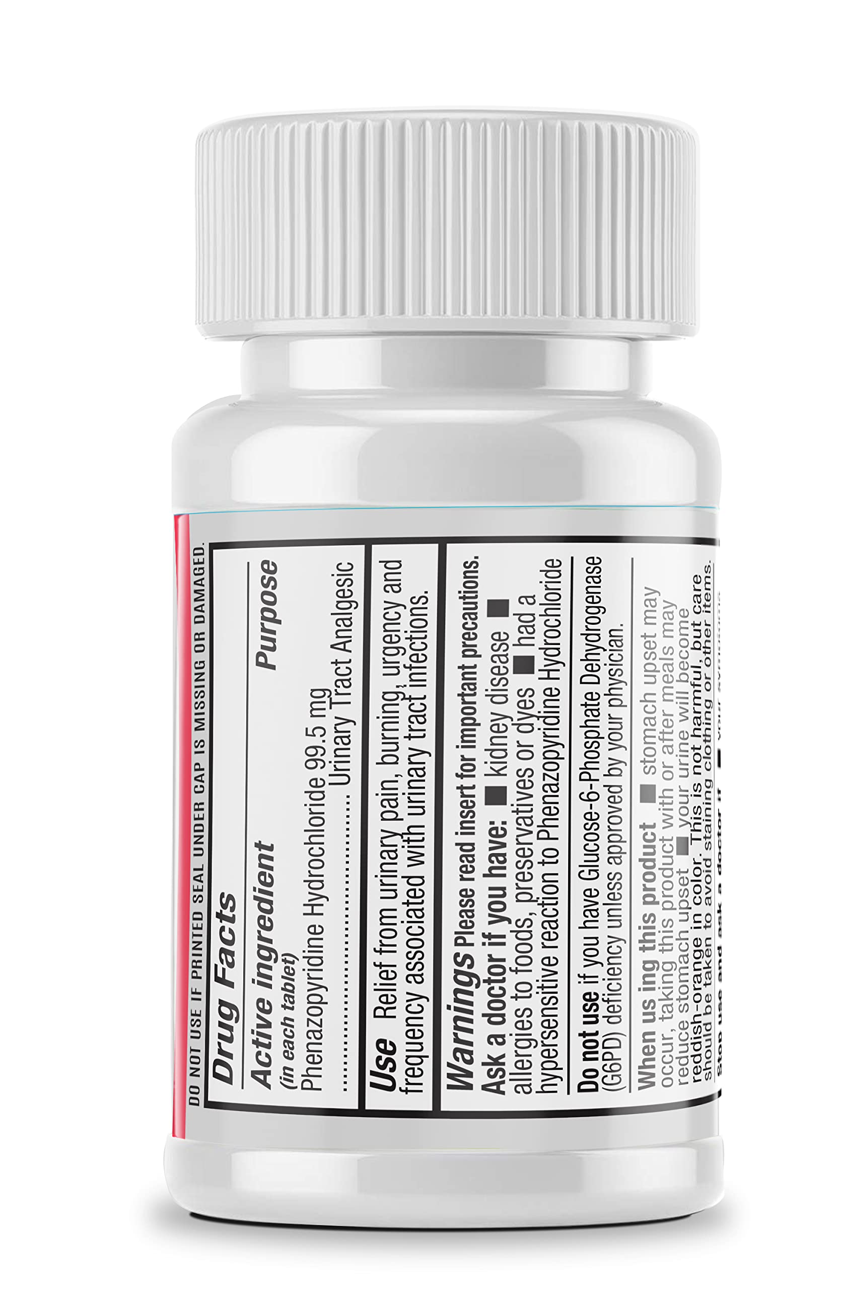 Safrel Urinary Pain Relief | UTI Relief | Fast Acting | Bladder Discomfort & Pain Relief | Phenazopyridine Hydrochloride 99.5mg (28 Count) SafrelAu supplements