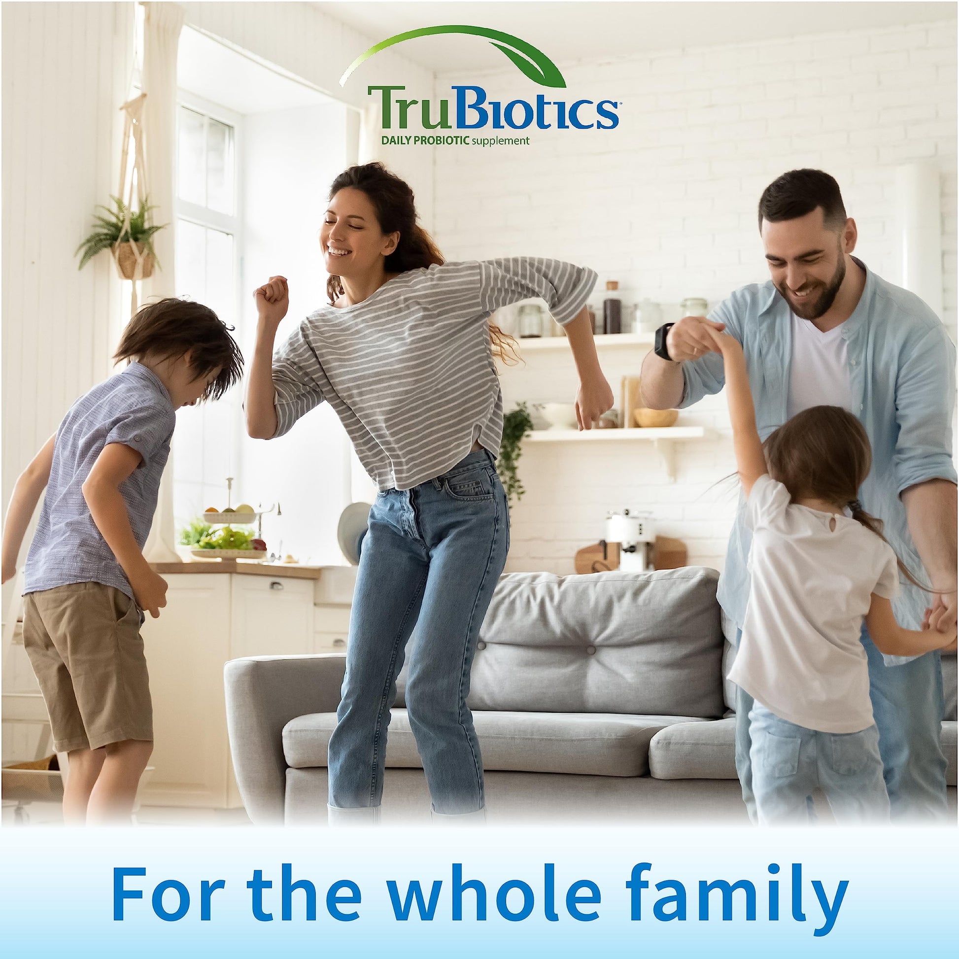 TruBiotics Probiotics for Digestive & Immune Health, Supports Regularity & Helps Relieve Abdominal Discomfort, Gas & Bloating, 2 Clinically Studied Probiotic Strains, Plus Prebiotics, 30 Capsules TruBioticsAu supplements