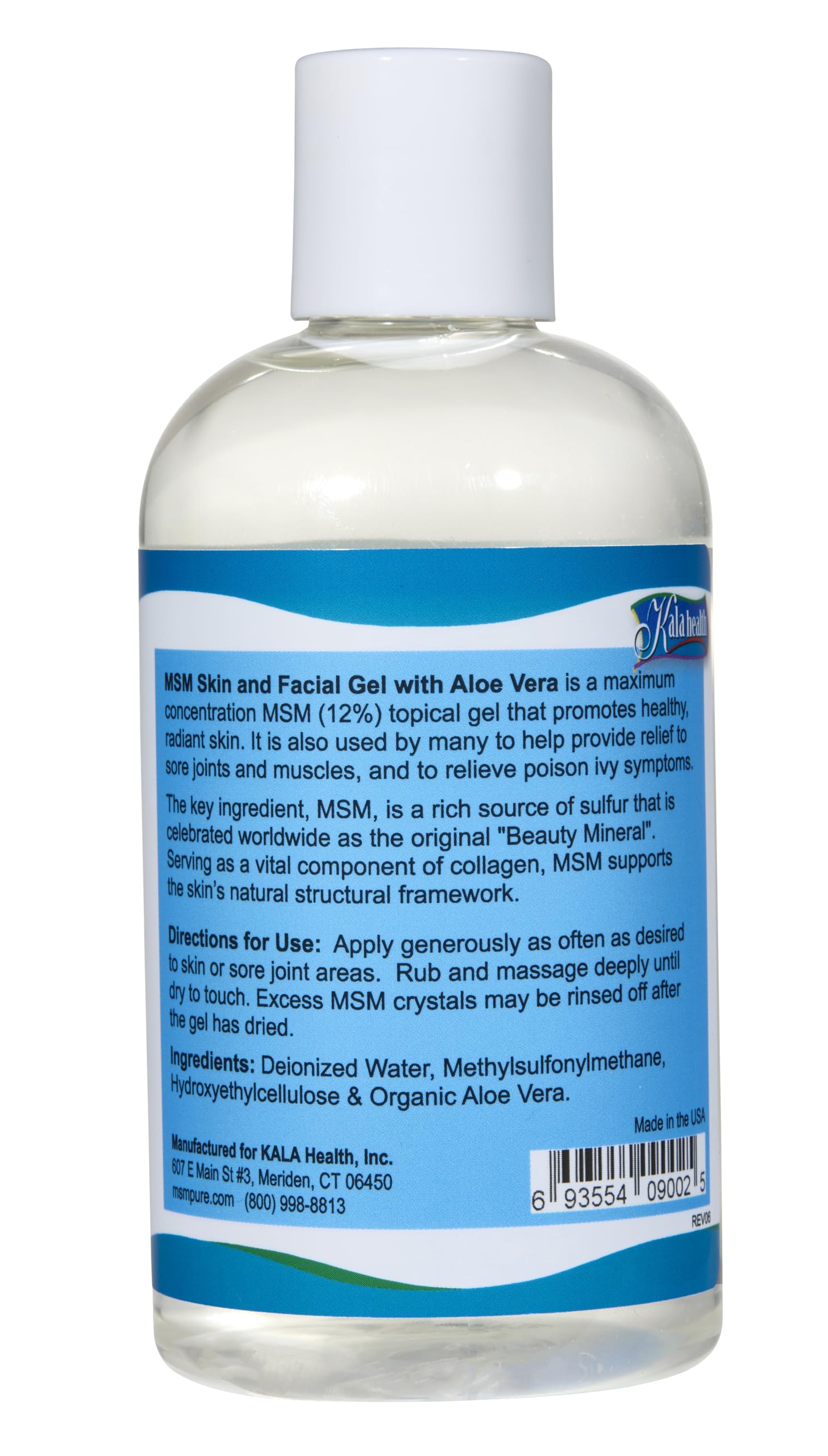 KALA HEALTH MSMPure MSM Coarse Flakes 8.8oz and MSM Gel With Organic Aloe 8oz Bundle KALA HEALTHAu supplements