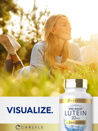 Carlyle Lutein and Zeaxanthin 20mg | 300 Softgels | Eye Health Vitamins | Non-GMO & Gluten Free Supplement CarlyleUS supplements