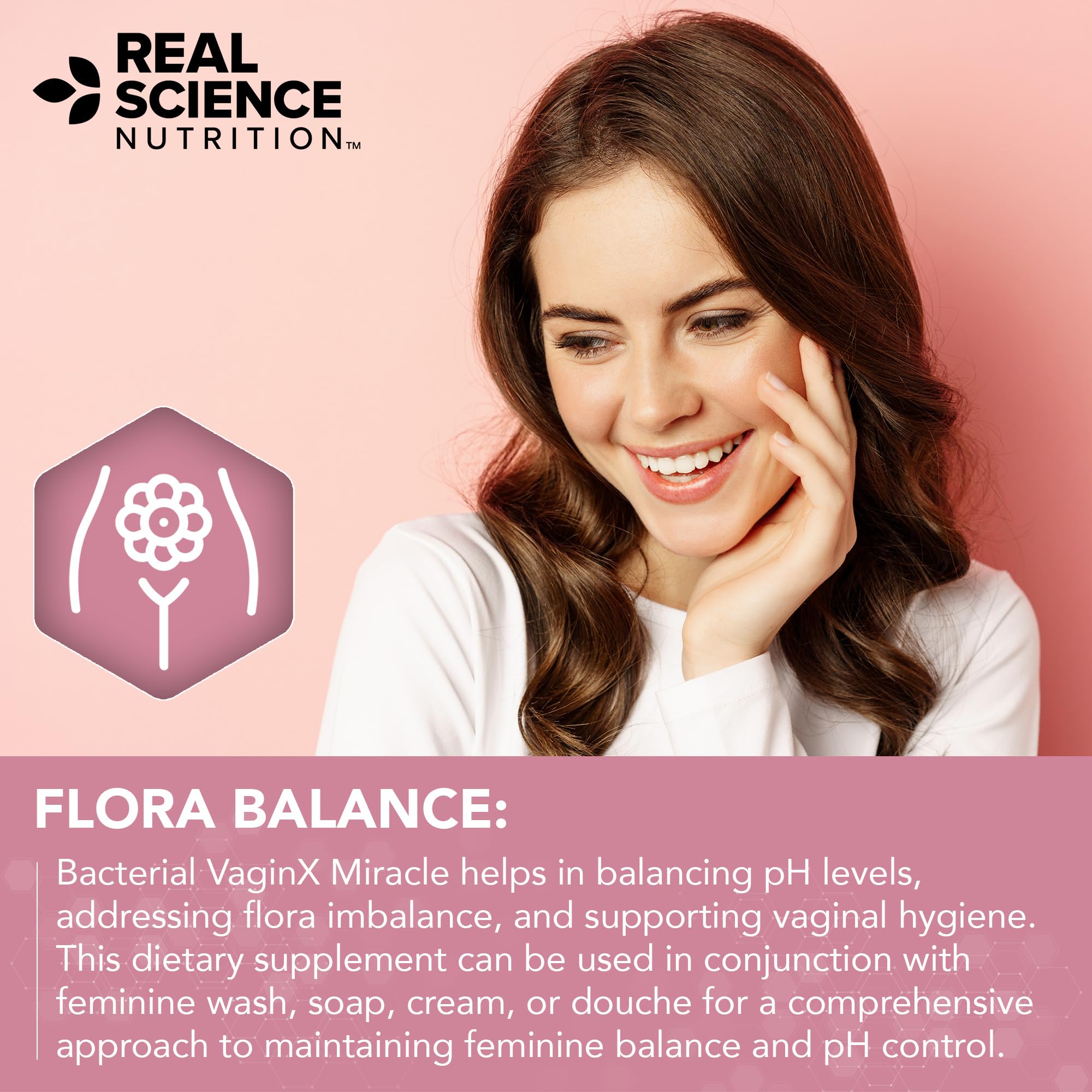 Real Science Nutrition Offers Bacterial VaginX Miracle - Nitric Oxide Enhanced Formulated Real Science NutritionAu supplements
