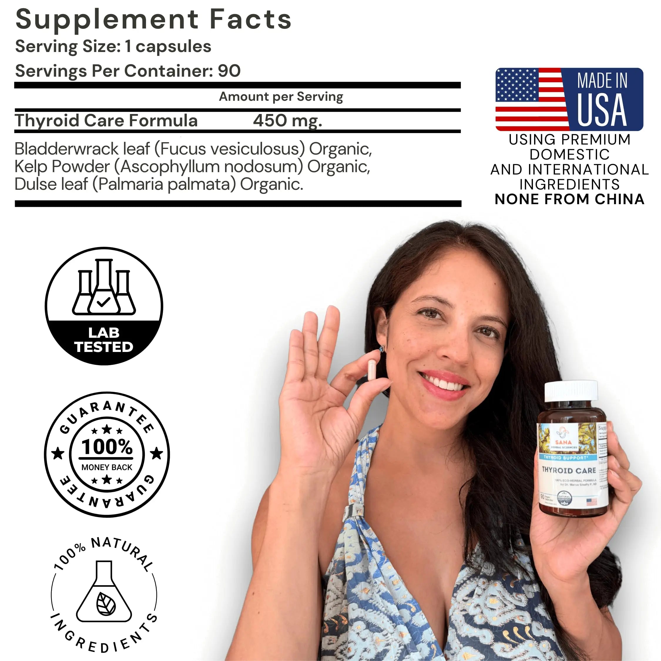 Sana Herbal Sciences Artery Plaque Removal & Sea Iodine Thyroid Support Organic Blends Sana Herbal Sciencesnz supplements