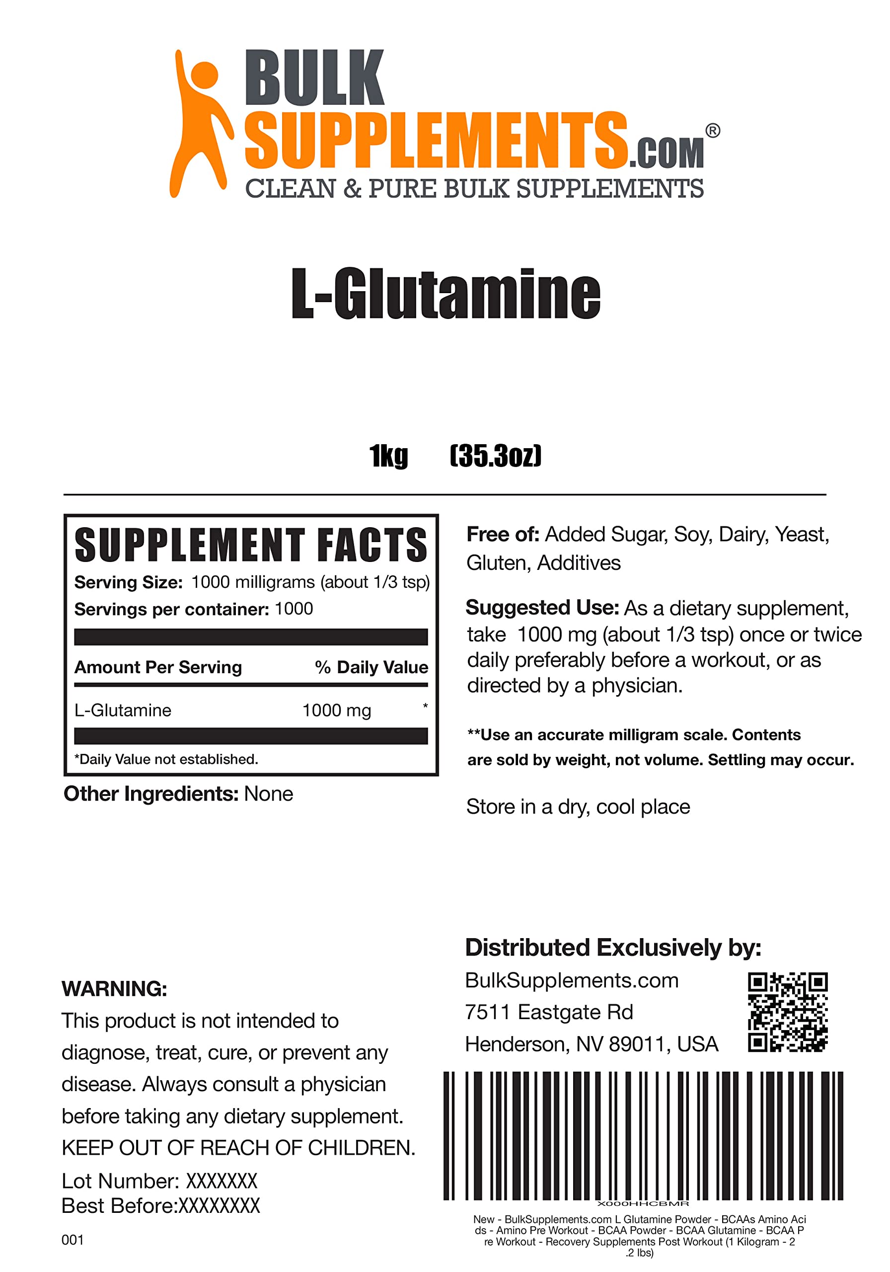 BULKSUPPLEMENTS.COM Beta Alanine Powder (500g), with L-Citrulline Malate 2:1 Powder BULKSUPPLEMENTS.COMAu supplements