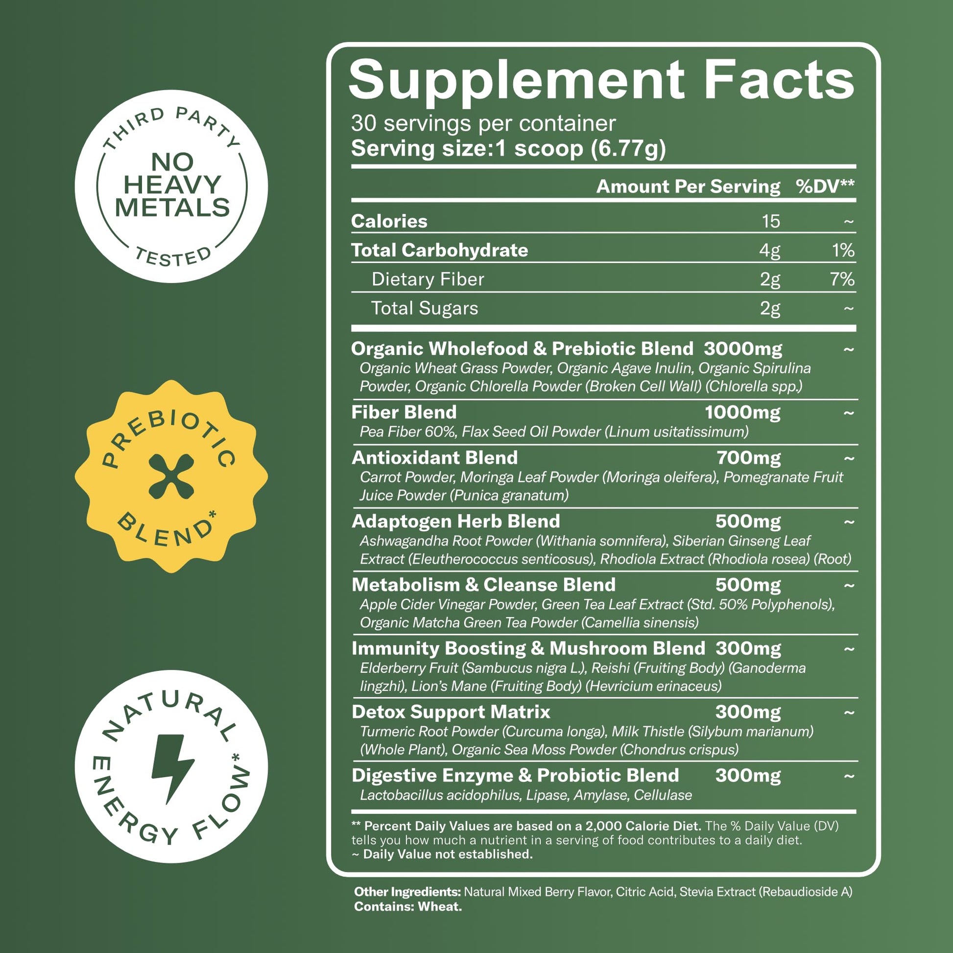TrueSeaMoss Super Greens Powder with Matcha for Digestive & Gut Health – 25 Superfoods with Probiotics, Prebiotics, Enzymes & Sea Moss – Vegan Superfood Powder for Bloating & Regularity - 30 Servings TrueSeaMossAu supplements