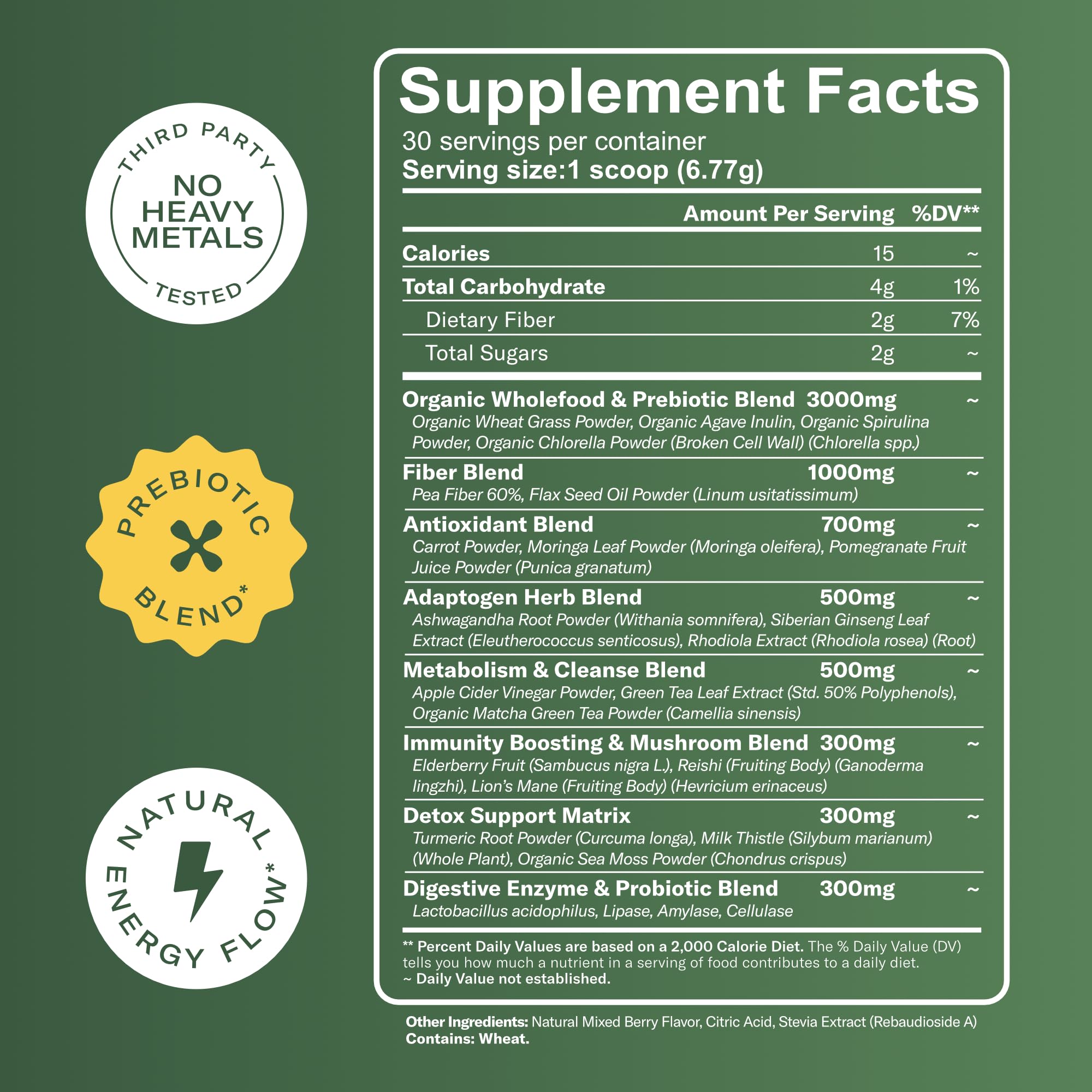 TrueSeaMoss Super Greens Powder with Matcha for Digestive & Gut Health – 25 Superfoods with Probiotics, Prebiotics, Enzymes & Sea Moss – Vegan Superfood Powder for Bloating & Regularity - 30 Servings TrueSeaMossAu supplements