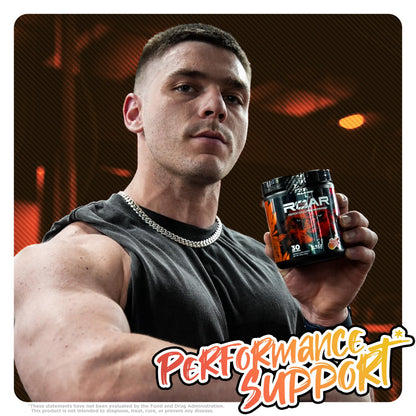 Rule 1 R1 ROAR, Peach Mango - 11.11 oz - Pre-Workout Powder - With Creatine, Beta-Alanine Rule 1 ProteinsUS supplements