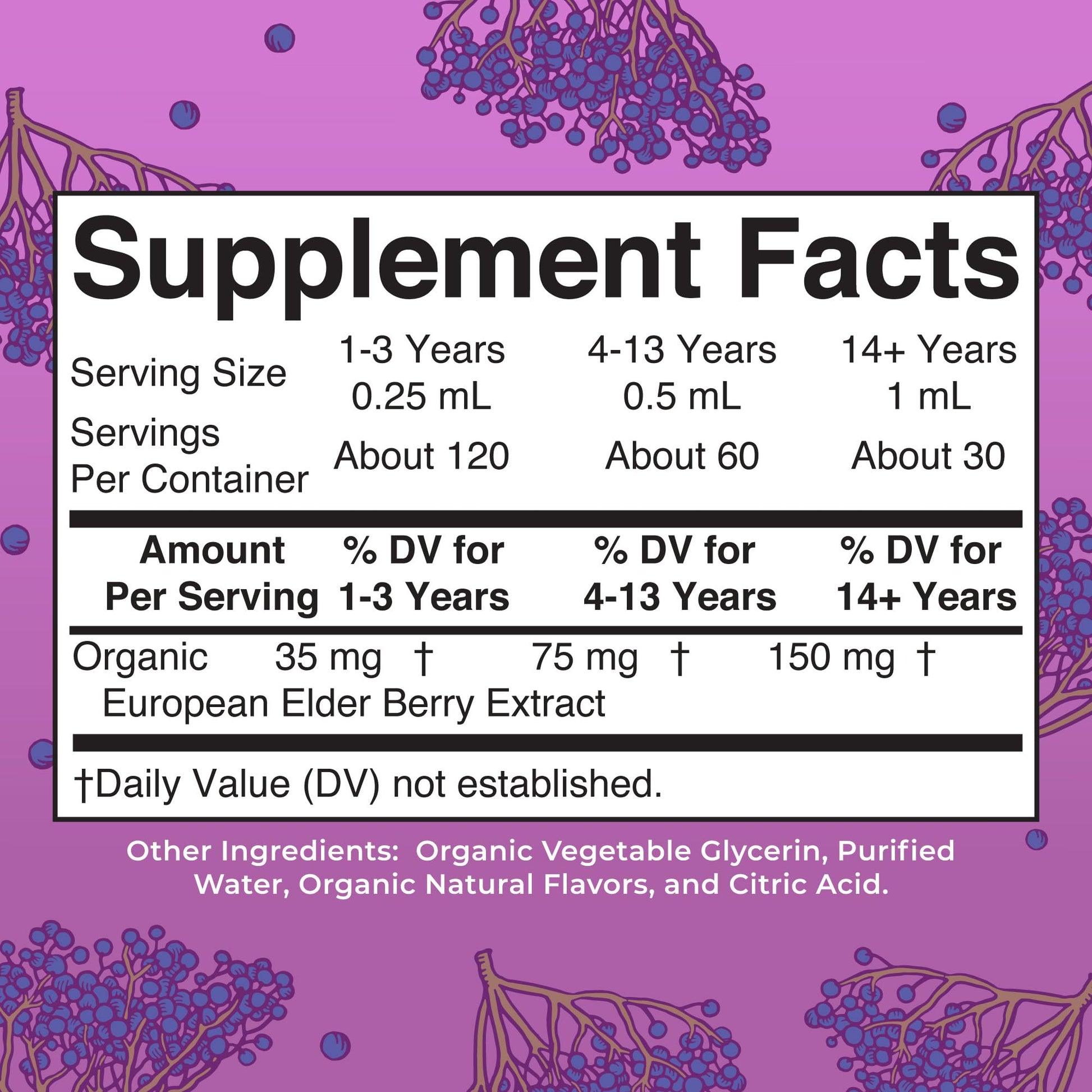 MARYRUTH'S Elderberry Liquid Drops for Adults & Kids | Immune Support | Antioxidant | Overall Wellness | Elder Berry Extract | USDA Organic | Sugar Free | Vegan | Non-GMO | Gluten Free | 1 Fl Oz MARYRUTH'SUS supplements