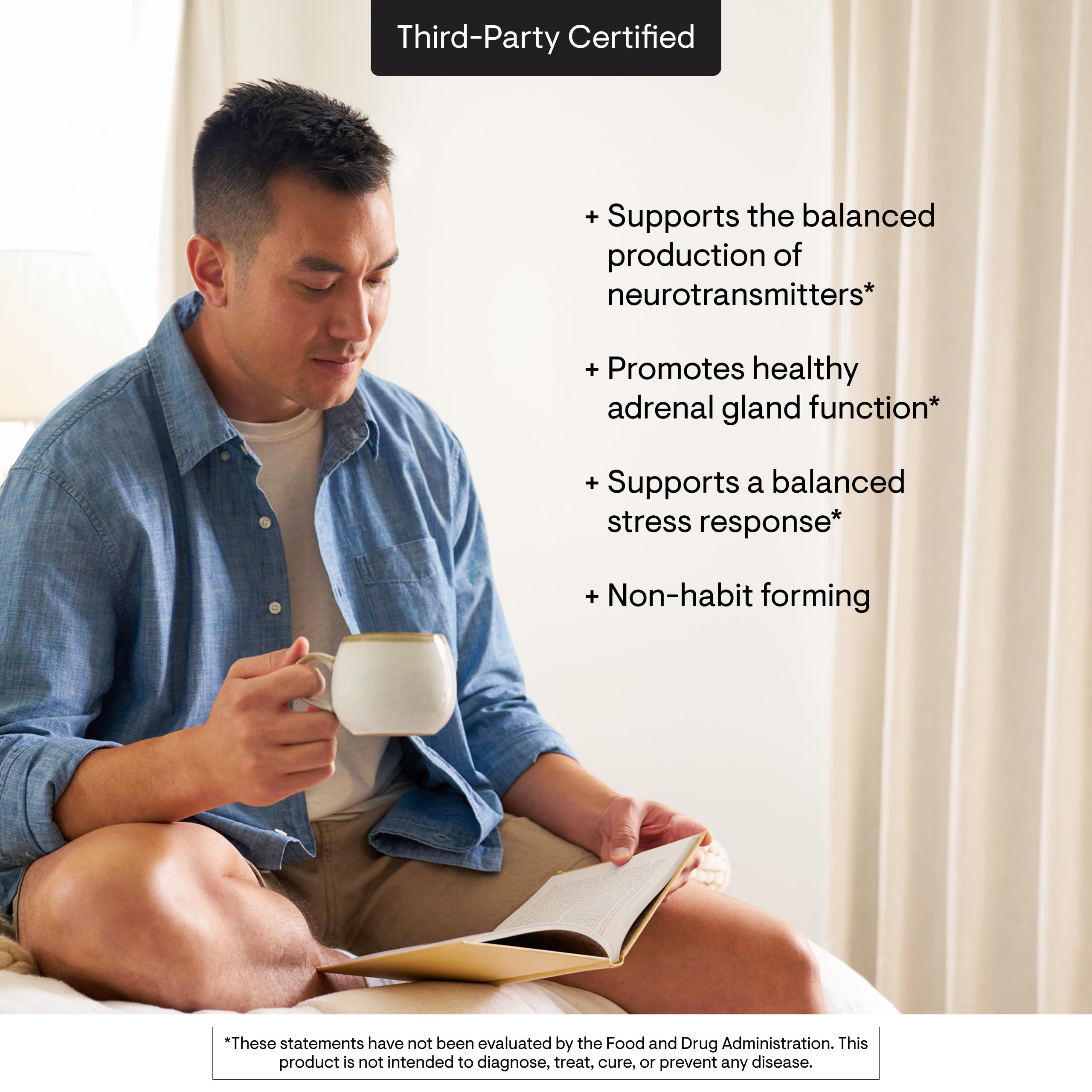 THORNE - Emotion Balance Support - Supports Mood & Stress Management* - Vitamins B6, B12 & C, 5-HTP, GABA, Rhodiola, Folate (5-MTHF) & L-Tyrosine - Third-Party Certified - Gluten-Free - 120 Capsules THORNEAu supplements