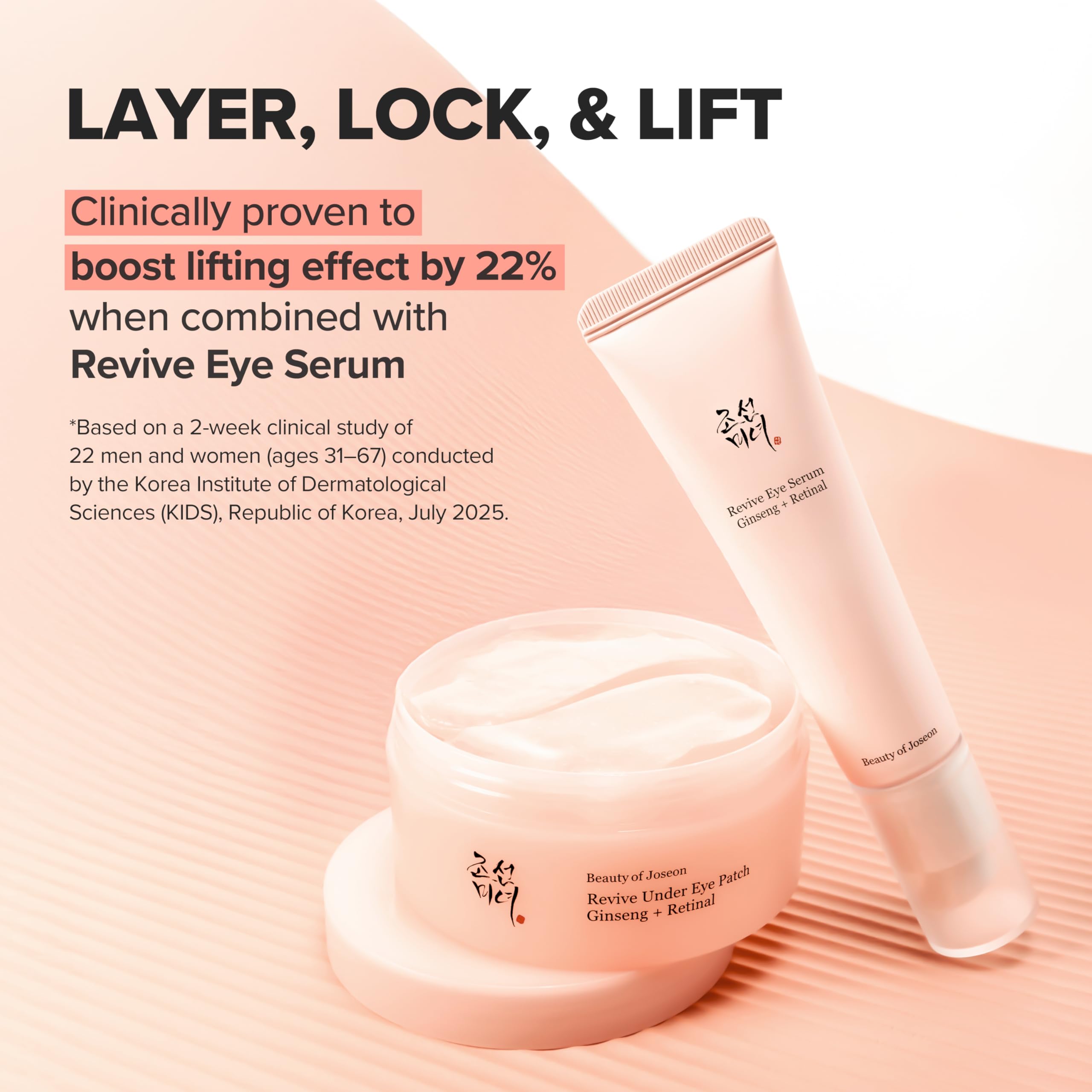 Beauty of Joseon Revive Eye Serum with Retinal Niacinamide Correction for Puffy Eye Bags Fine Lines Dark Circles Wrinkles, Korean Skin Care 30ml, 1.01 fl.oz Beauty of JoseonAu supplements