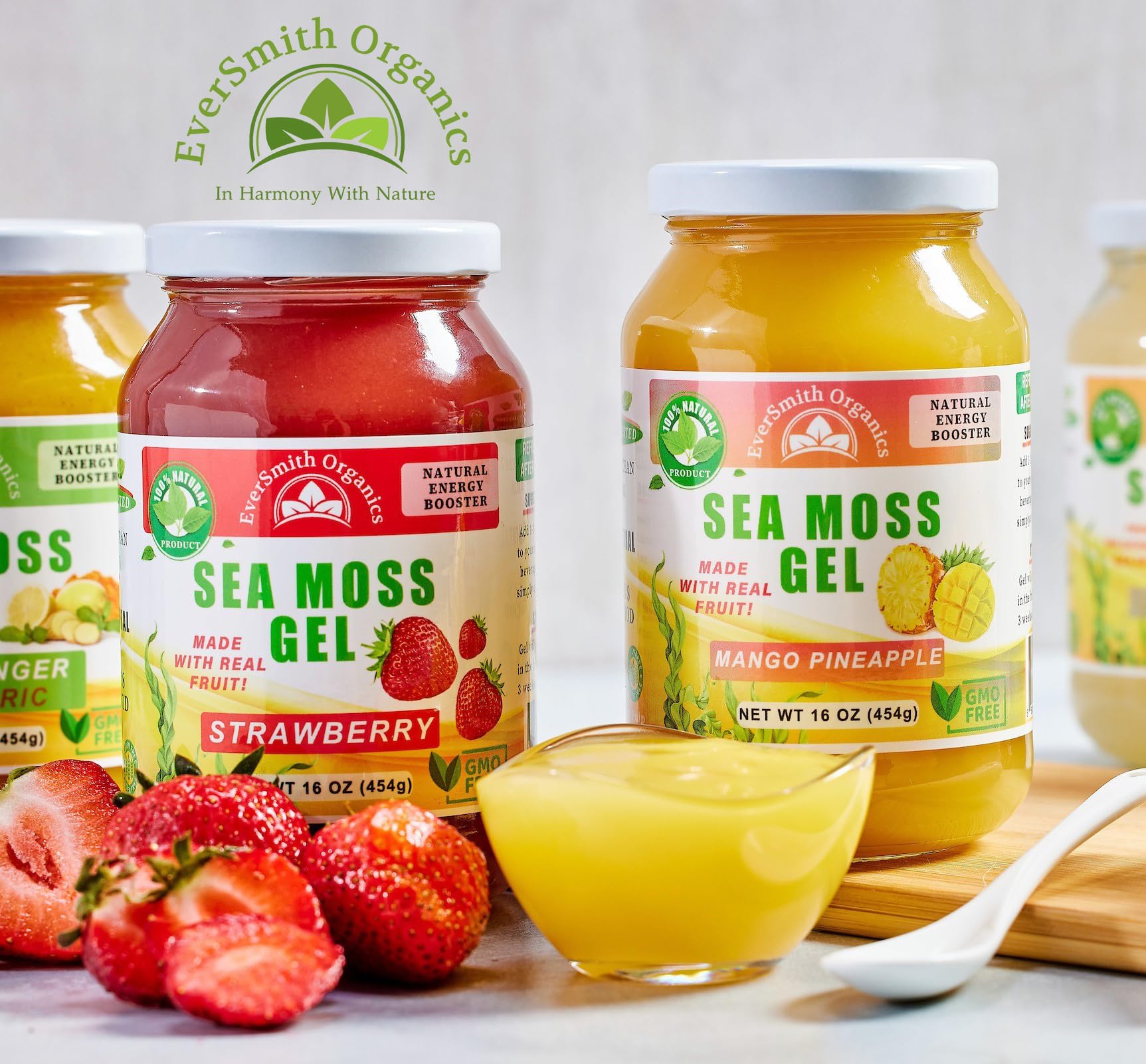 EverSmith Organics - Wildcrafted Irish Sea Moss Gel | Made in USA | Rich in Vitamins EverSmith OrganicsUS supplements