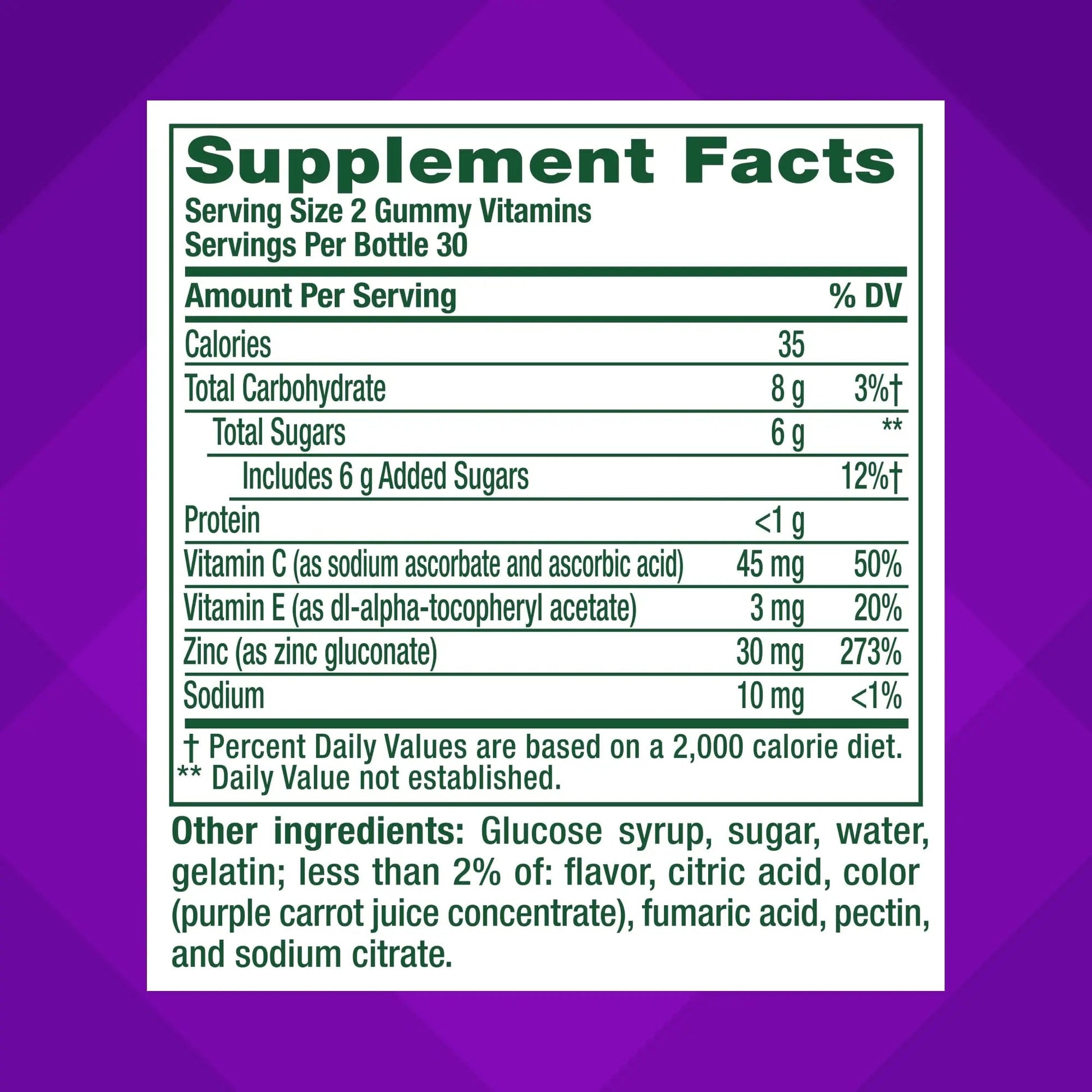 vitafusion Daily Complexion Care (1), Beauty Supplement Helps Support Clear Skin (1) (2) with Zinc Gluconate, Plus Vitamins E & C VitafusionAu supplements