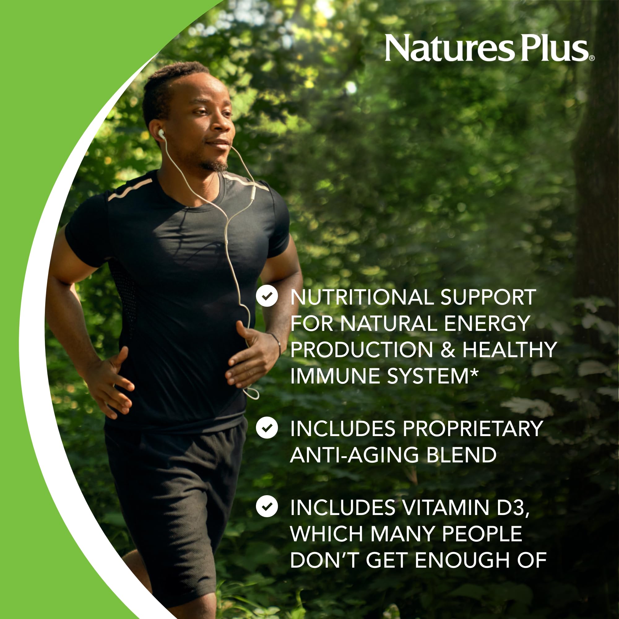 NaturesPlus Source of Life Green & Red Multivitamin - 90 Tablets - with Concentrated Whole Foods - Vegetarian, Gluten Free - 30 Servings NaturesPlusAu supplements