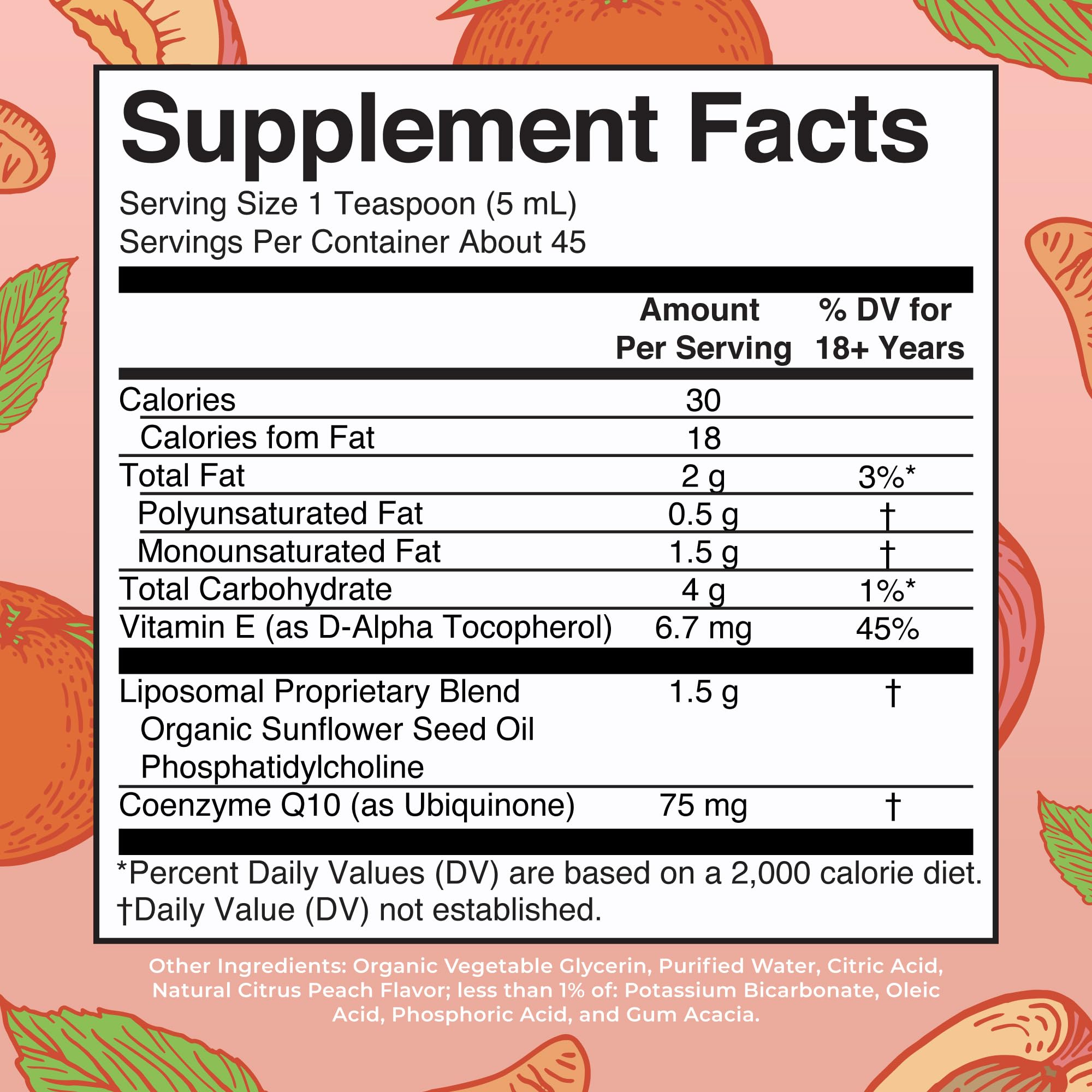 MaryRuth Organics Liquid Vitamin | Coenzyme Q10 Heart Health for Mitochondrial Support and Immune System | Vegan Non-GMO | 7.6 Fl Oz | 45 Servings MARYRUTH'SUS supplements