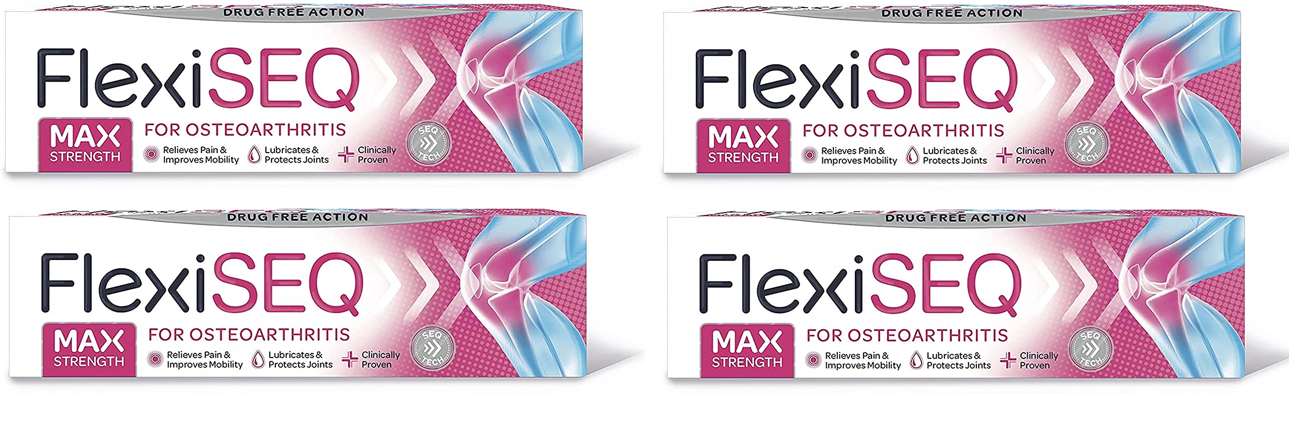 FLEXISEQ 50G GEL **** VALUE 4PK **** (Pain associated with Osteoarthritis) FlexiseqAu supplements