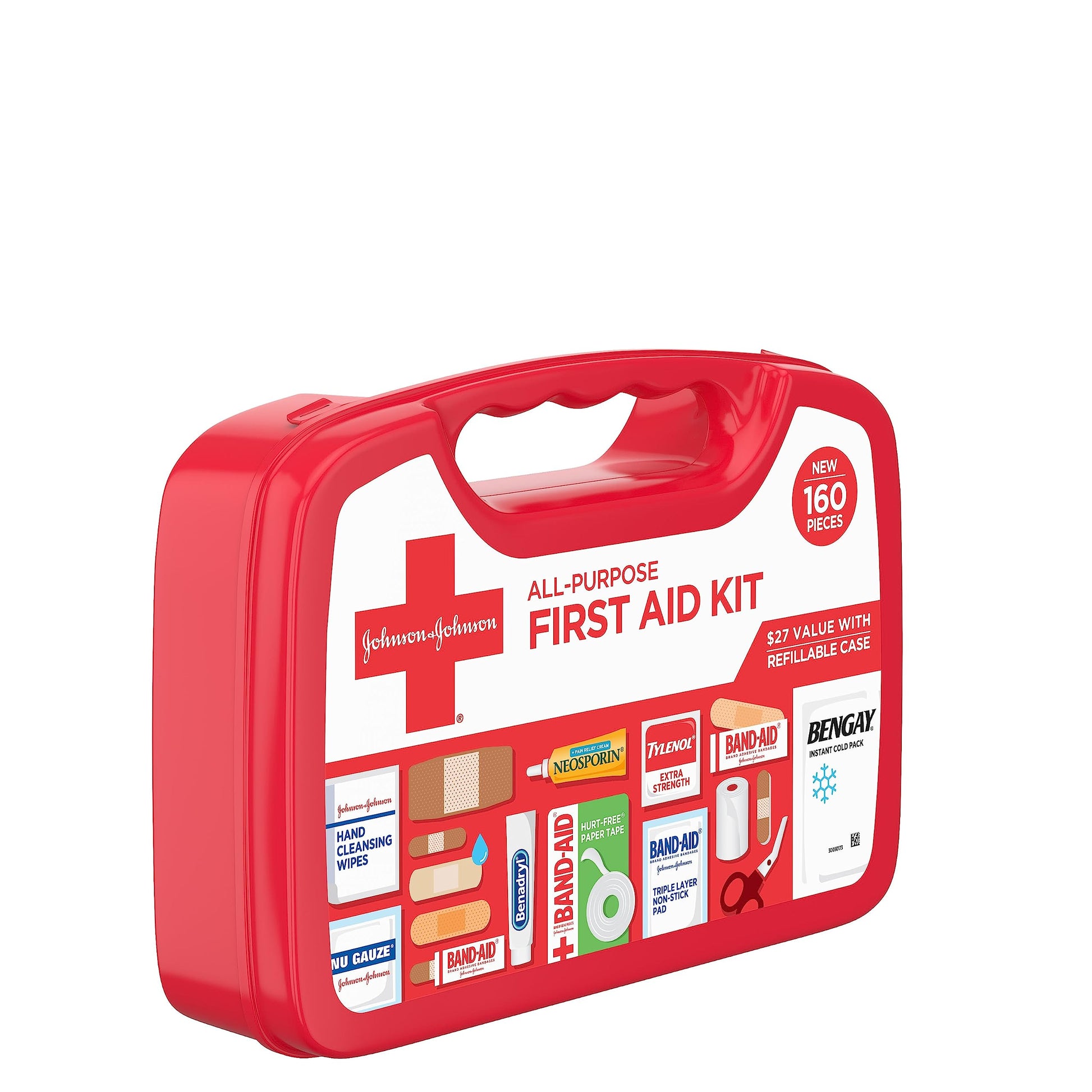 Johnson & Johnson All-Purpose Portable Compact First Aid Kit for Minor Cut Johnson & JohnsonAu supplements