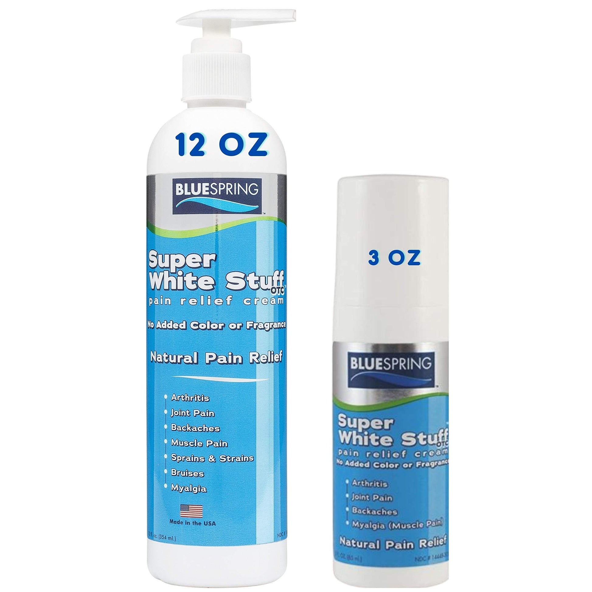 Emu Therapy Super White Stuff OTC 12-oz. Pump Bottle - Natural, Made in USA, Paraben-Free, Works in As Little As 5 Minutes for Joint/Muscle Pain, Backaches, Sprains/Strains, Bruises & More Emu TherapyAu supplements