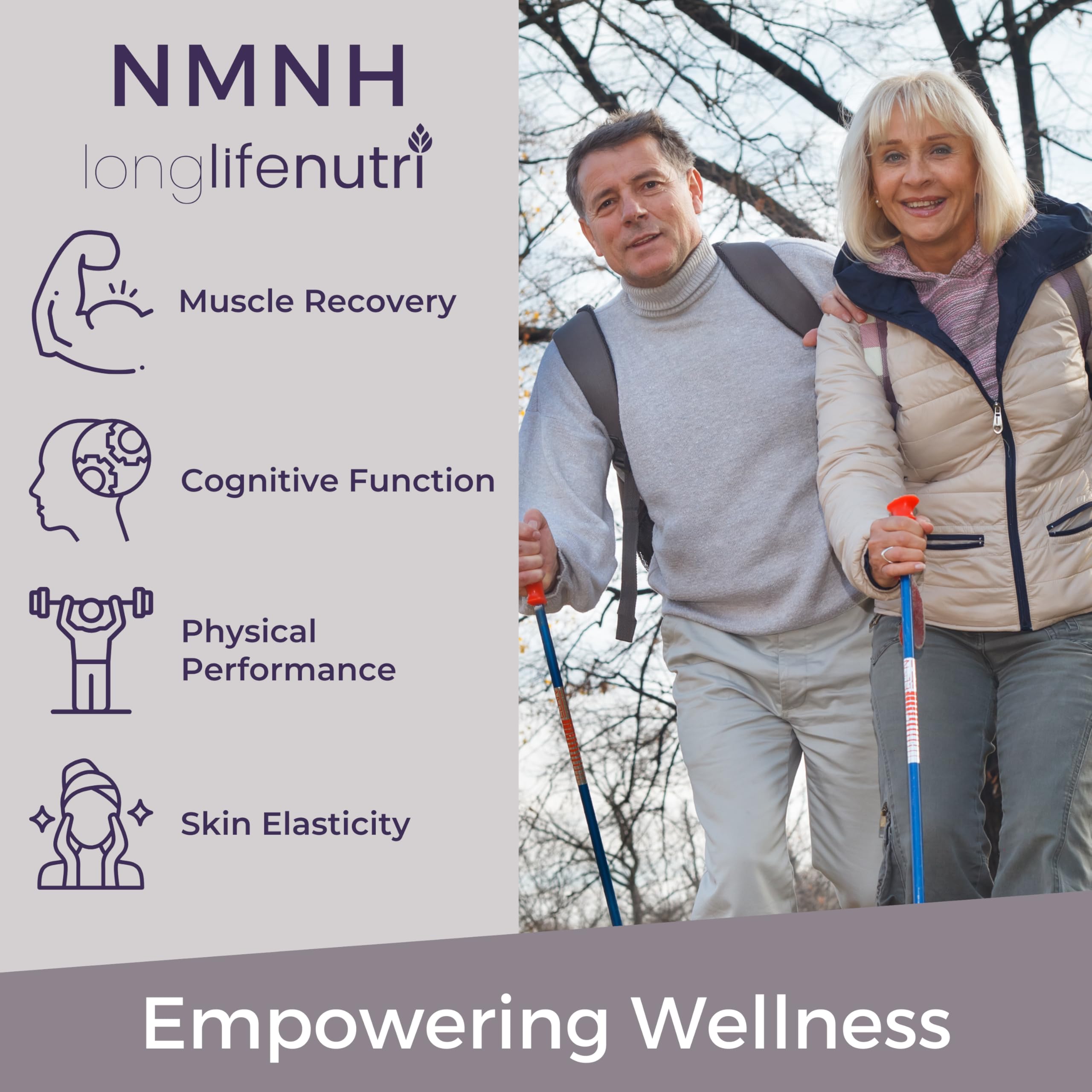 LongLifeNutri NMNH 300mg (Dihydronicotinamide Mononucleotide) - 120 Vegan Capsules, 2-Month Supply, NMN Alternative, NAD Supplement for Energy & Longevity, Lab Tested, Made in USA LongLifeNutriAu supplements