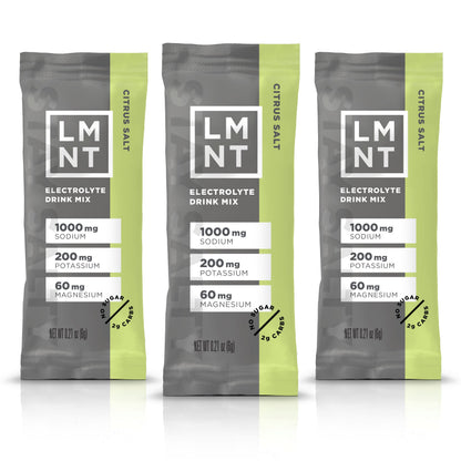 LMNT Zero-Sugar Electrolytes - Citrus Salt - Hydration Powder Packets | No Dodgy Ingredie Drink LMNTUS supplements