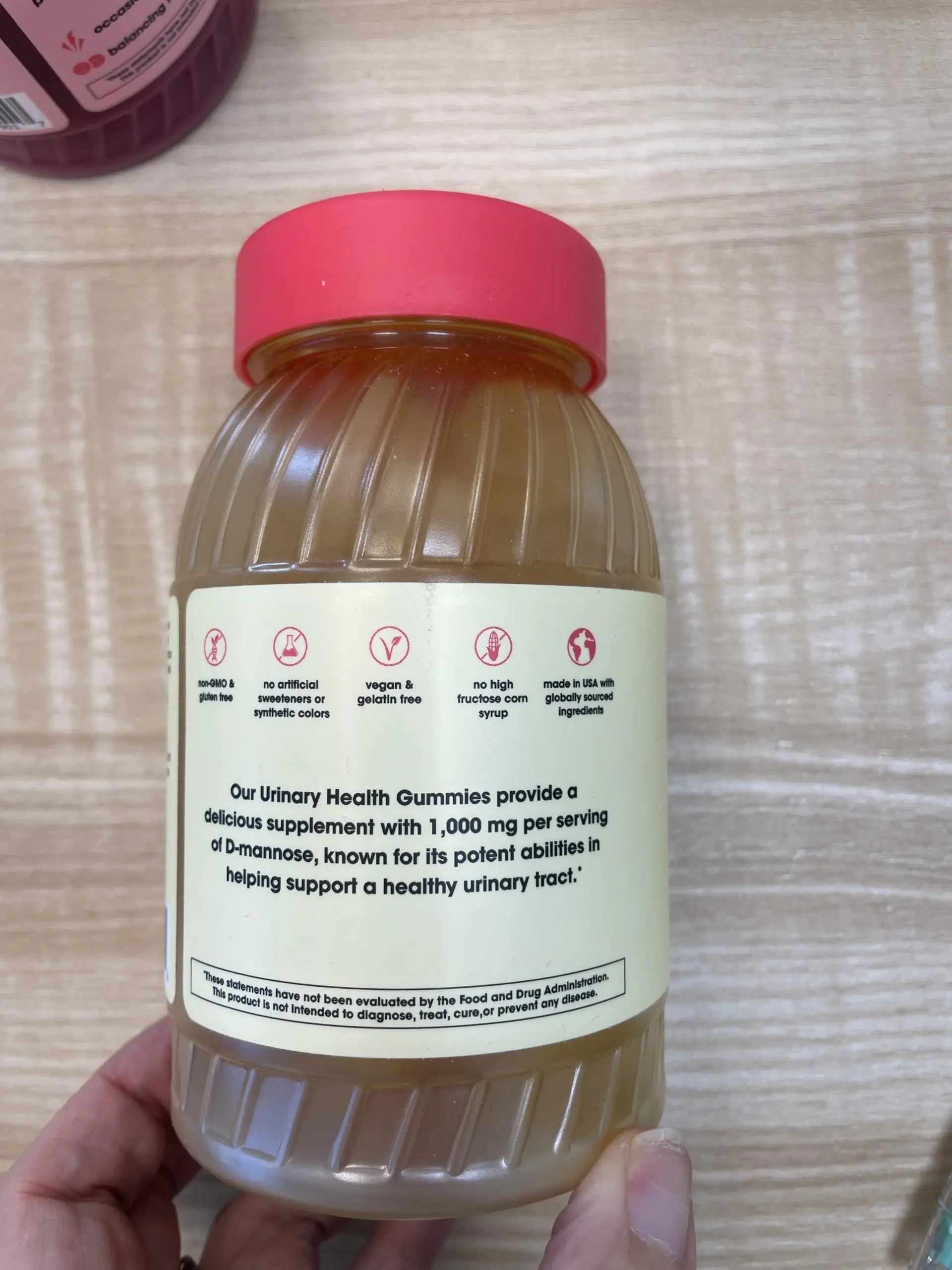 nixit Urinary Tract Health Gummies | 1,000mg D-Mannose | Yuzu & Ginger Flavor | Urinary & Bladder Support Supplement | Aids in Urinary Tract Support | Vegan, Non-GMO & Gluten-Free (60 Gummies) nixitAu supplements