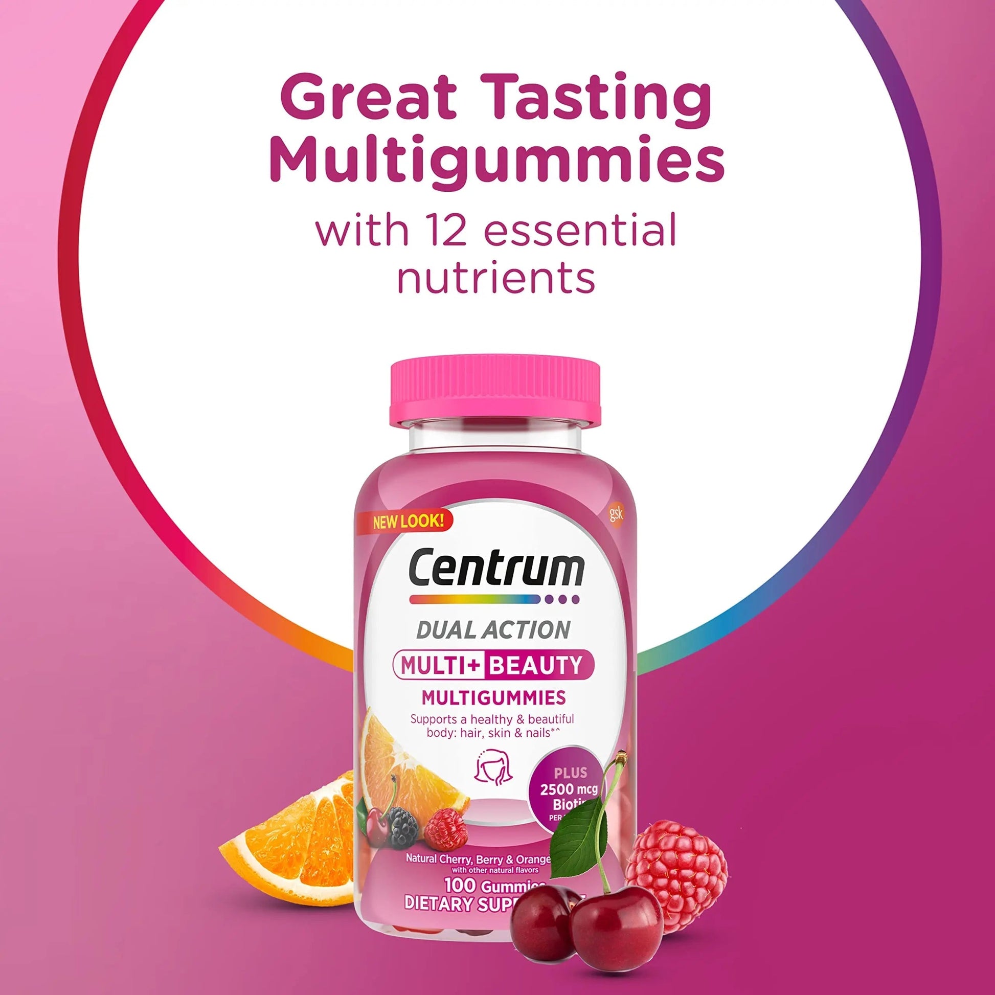 Centrum Multivitamin Gummy, 100 Count (Pack of 1) CentrumAu supplements